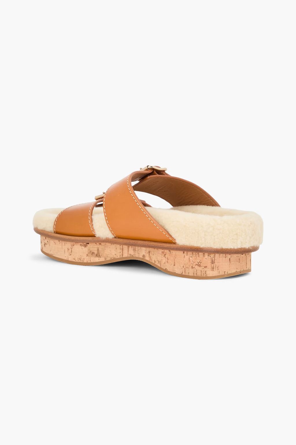 Chloe o1y0825 Mules in Tan Size US 8 / IT 38 - 2 Thumbnail