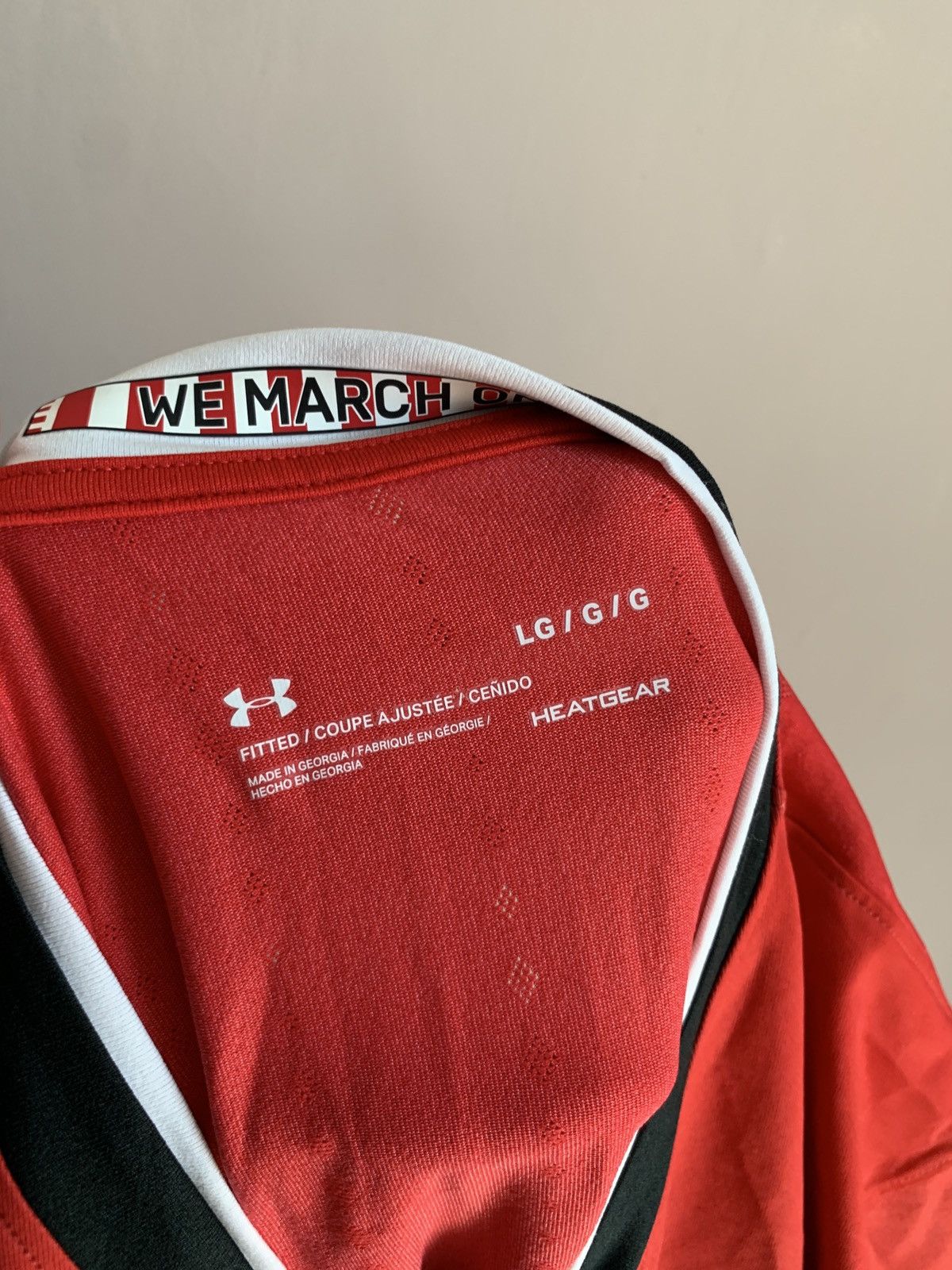 Under Armour Southampton 20/21 Home Football Shirt Under Armour Soccer L Size US L / EU 52-54 / 3 - 7 Thumbnail