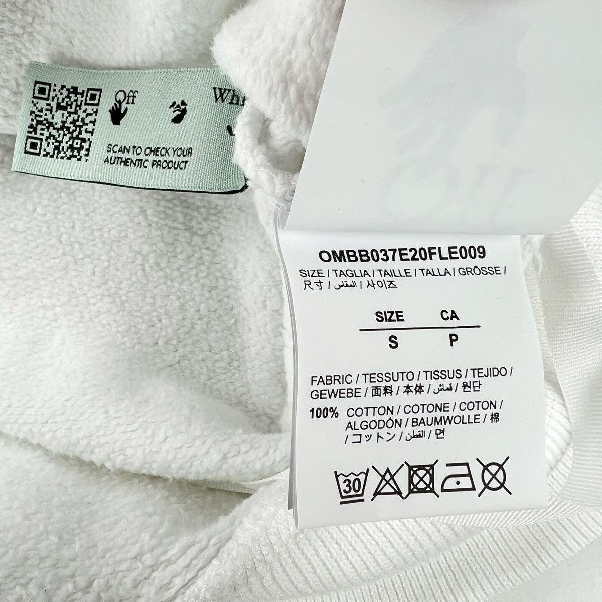 Off-White Off-White Mona Lisa White Hoodie Size US S / EU 44-46 / 1 - 4 Thumbnail