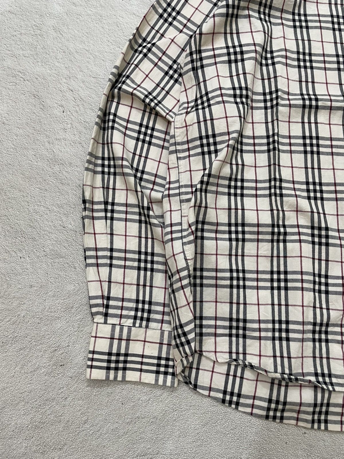 Burberry Burberry Vintage Plaid Shirt Y2K Hysteric Streetwear Ifsix Size US XL / EU 56 / 4 - 4 Thumbnail