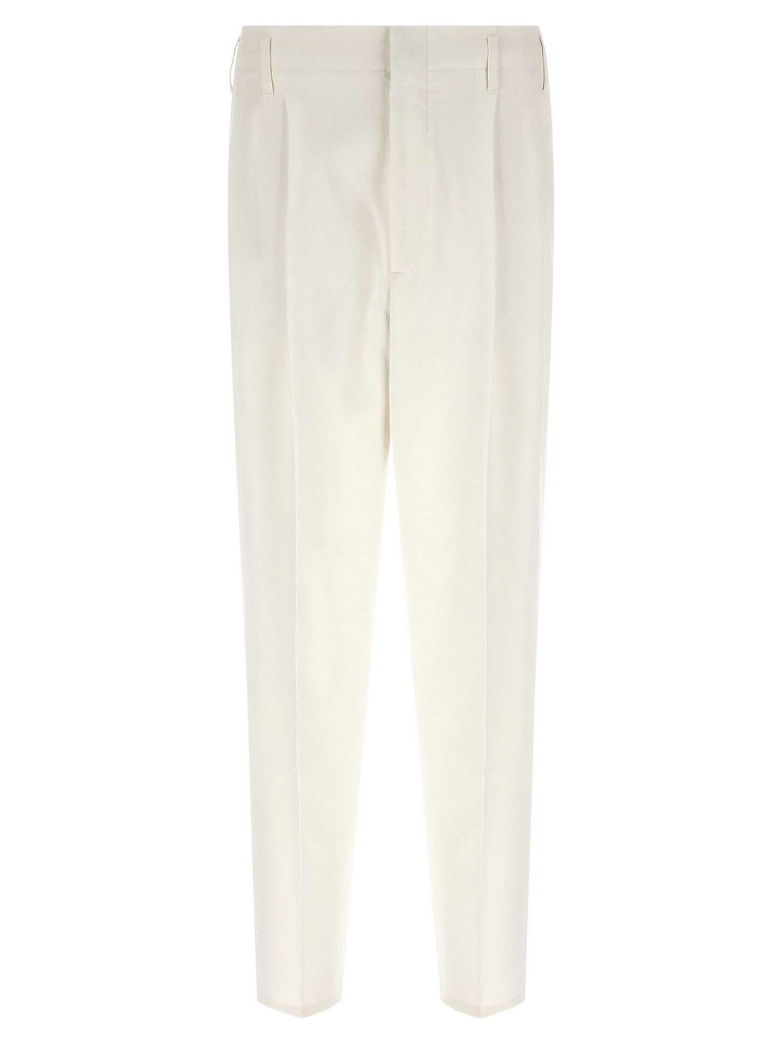 Brunello Cucinelli Cotton Trousers Size US 34 / EU 50 - 1 Thumbnail