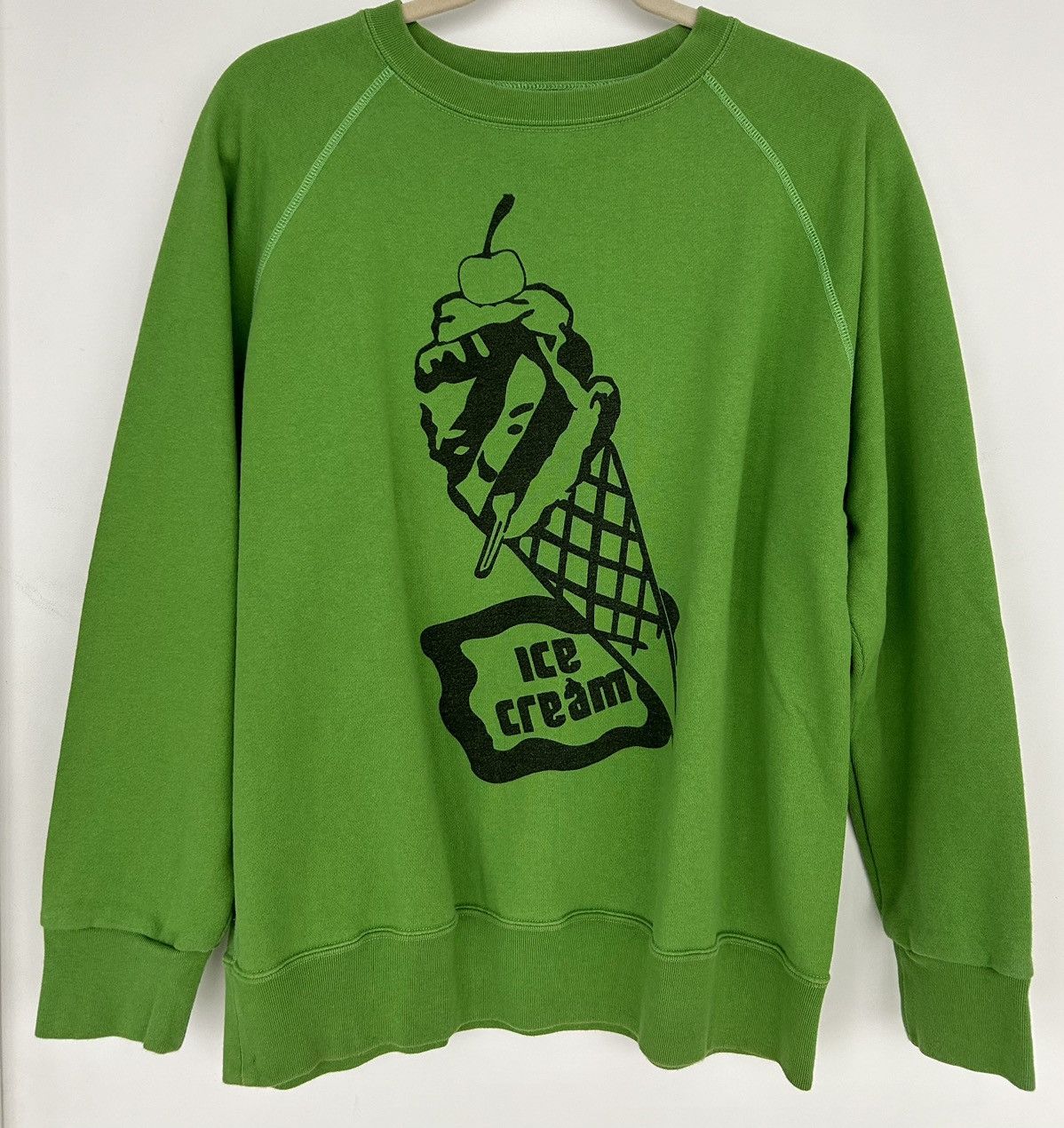 image of Billionaire Boys Club x Icecream Og 2006 Bbc/ice Cream Jp Exclusive Green Coneman Crew (Size Medium
