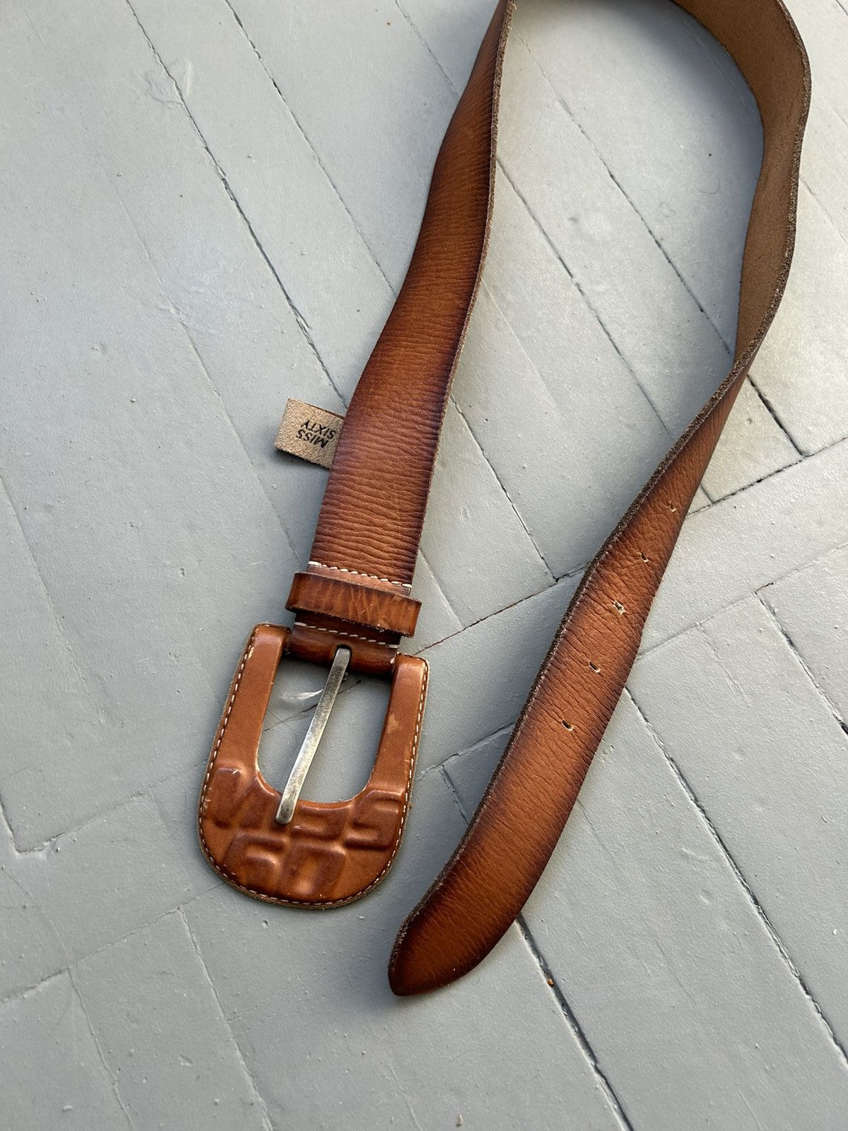 Miss Sixty Miss Sixty vintage leather belt Size ONE SIZE - 5 Thumbnail