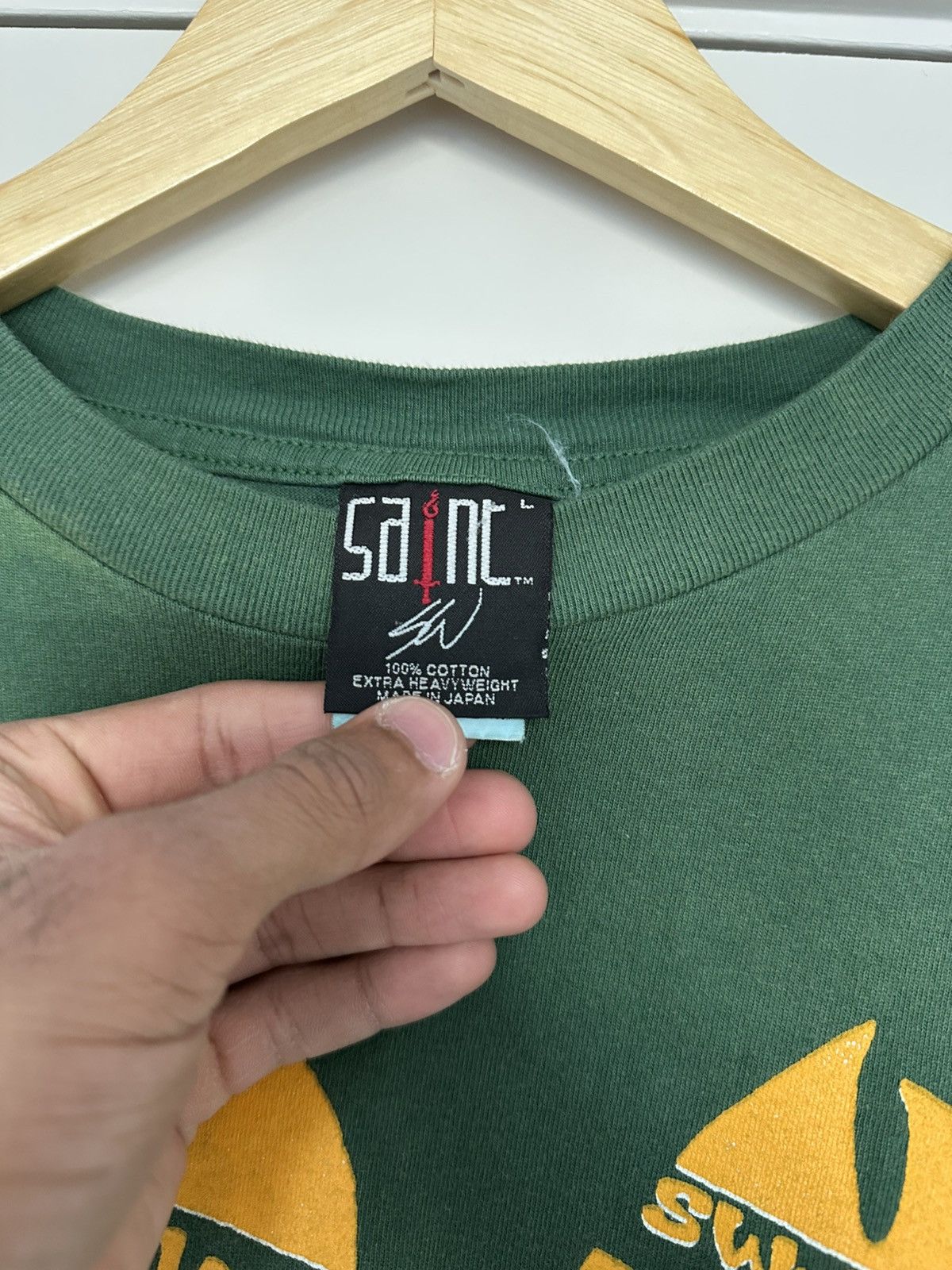 Vintage Saint Michael Sean Wotherspoon Wu-Tang Tee Size US L / EU 52-54 / 3 - 5 Thumbnail
