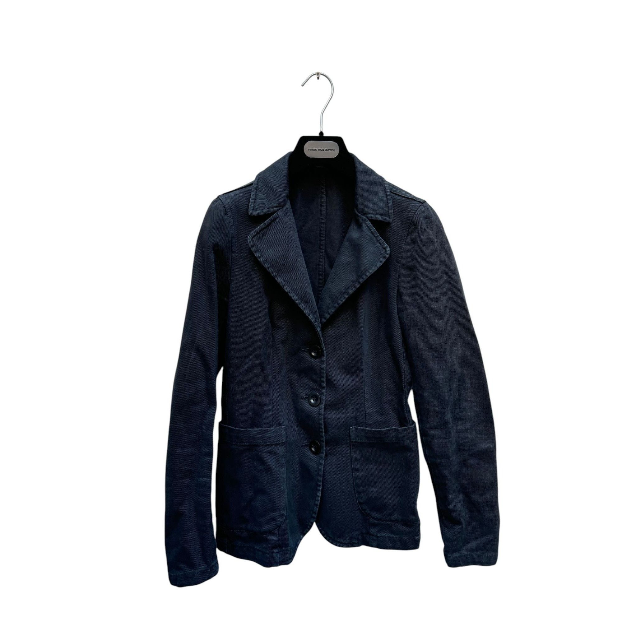 Miu Miu Black Cotton blazer jacket Size XS / US 0-2 / IT 36-38 - 1 Thumbnail