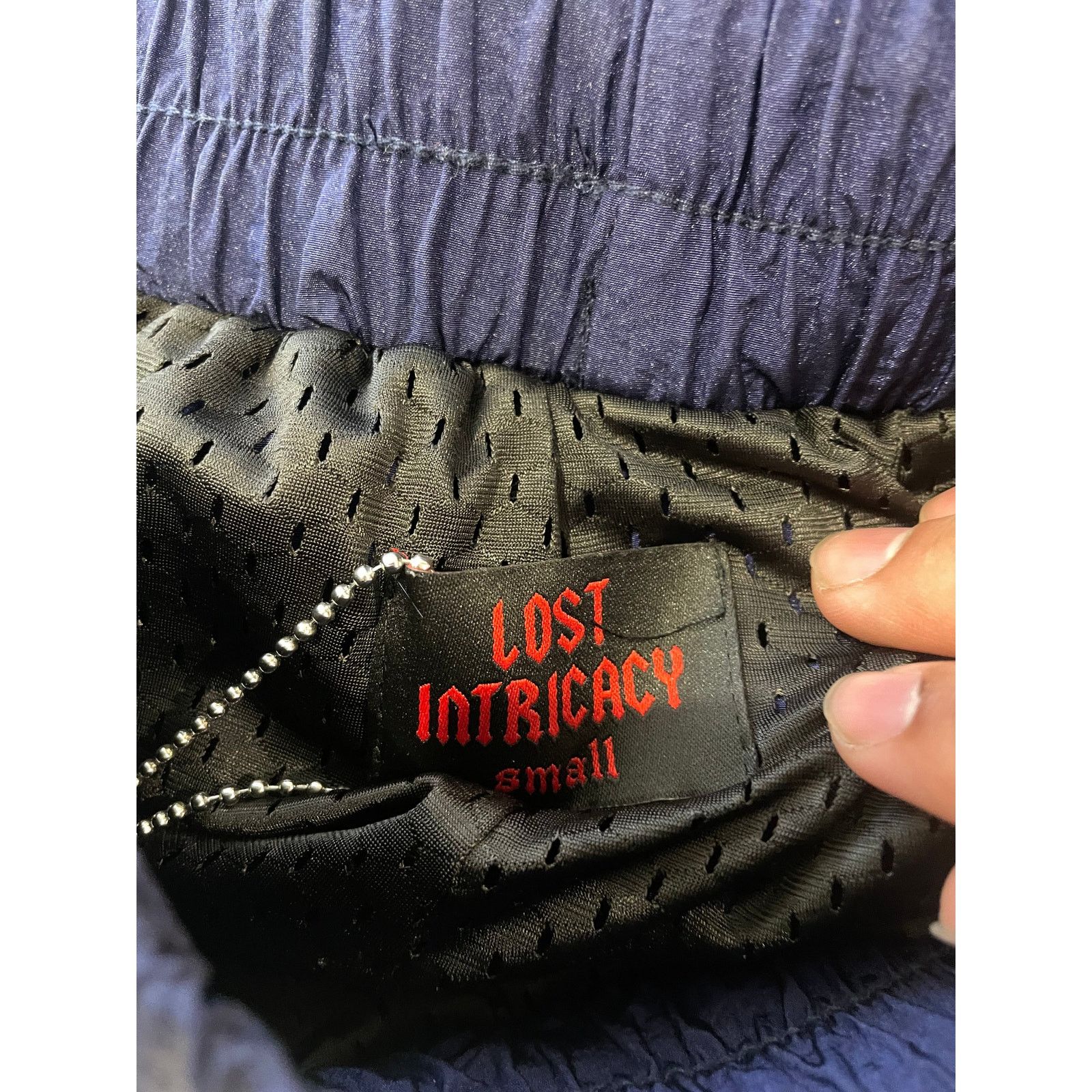 Other Lost Intricacy Navy & Baby Blue Track Pants Size US S / EU 44-46 / 1 - 3 Thumbnail