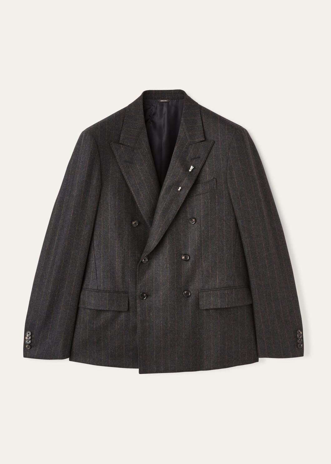 Loro Piana o1w1db10825 FAO6538 Milano Jacket in Brown Size US S / EU 44-46 / 1 - 1 Thumbnail