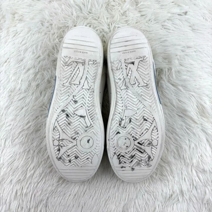 Other Louis Vuitton Stylish Low-Top Sneakers in White Gray -2508 Size US 8 / EU 41 - 4 Thumbnail