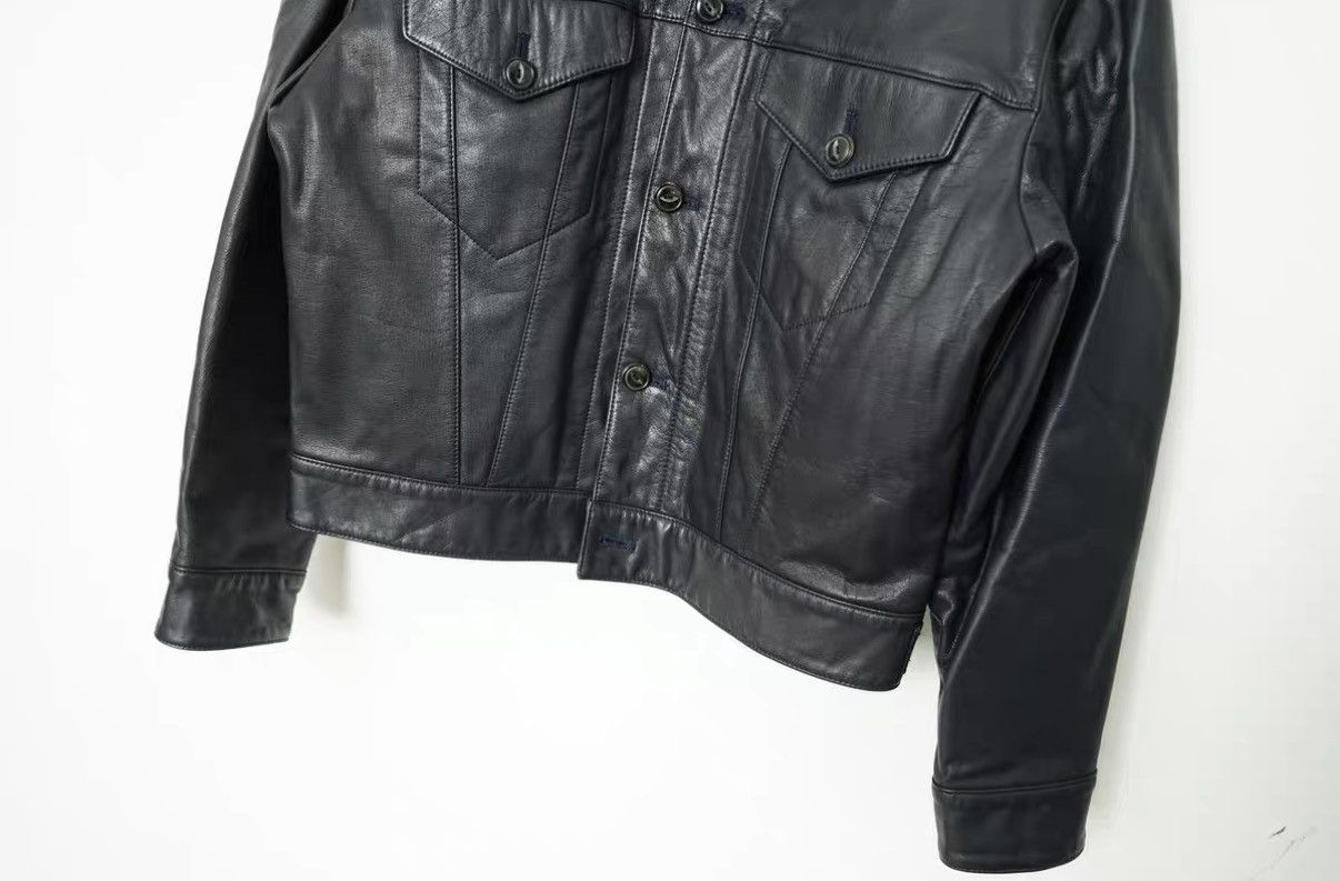 Yohji Yamamoto Yohji Yamamoto Y's Leather Jacket Size US S / EU 44-46 / 1 - 5 Thumbnail