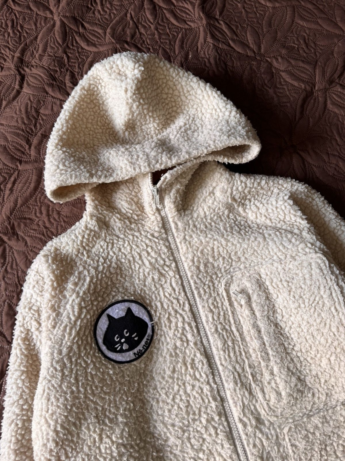 Issey Miyake Vintage ne net sherpa fleece zipper Size US M / EU 48-50 / 2 - 2 Thumbnail