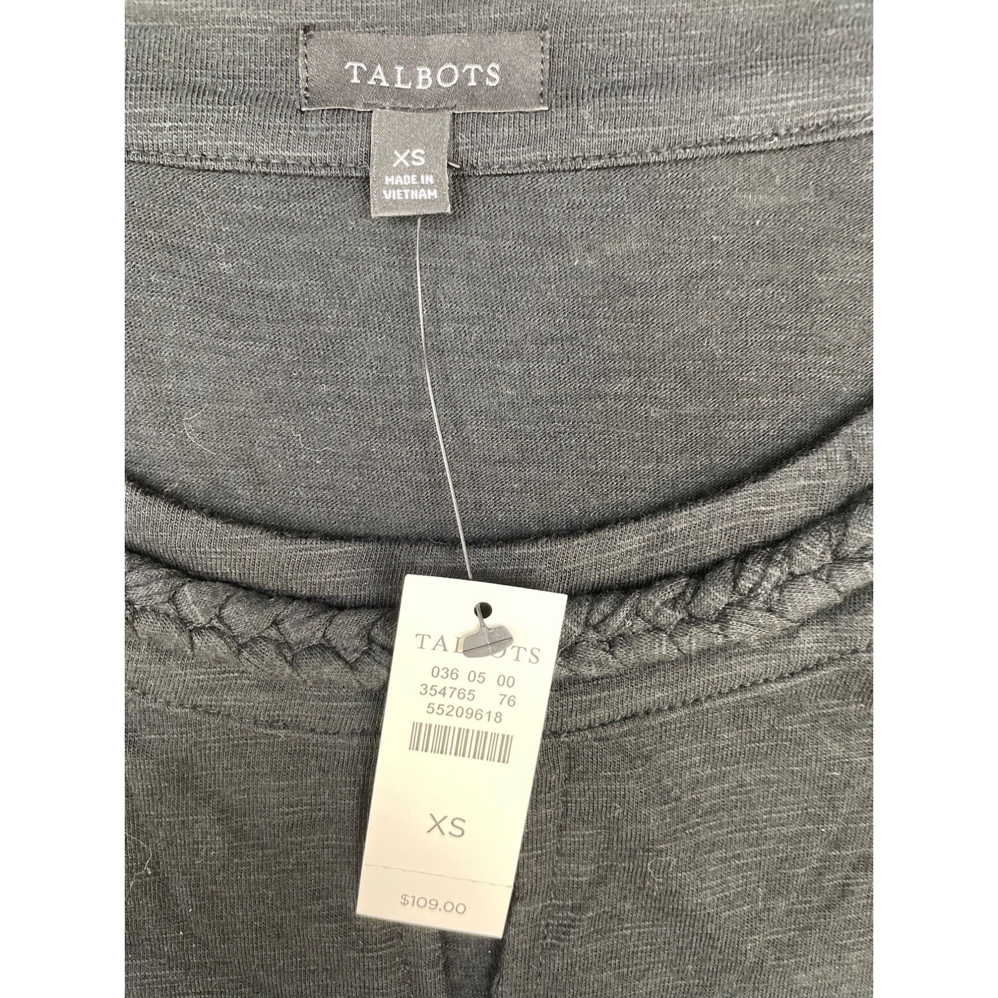Talbots Talbots Women's Black Sleeveless Maxi Dress Peep Hole front Size XS / US 0-2 / IT 36-38 - 5 Thumbnail