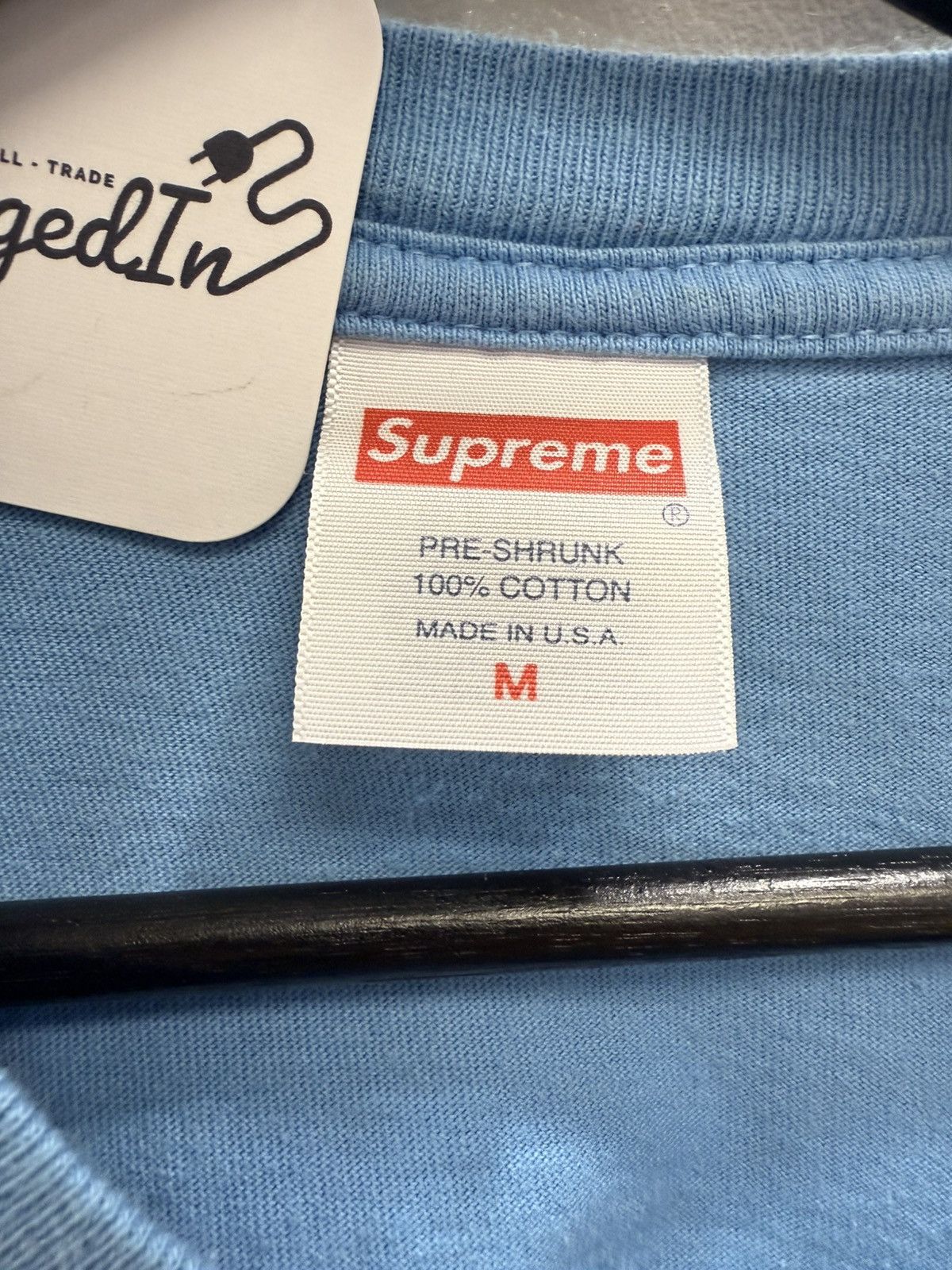 Supreme Supreme Blue t-Shirt Size US M / EU 48-50 / 2 - 7 Thumbnail