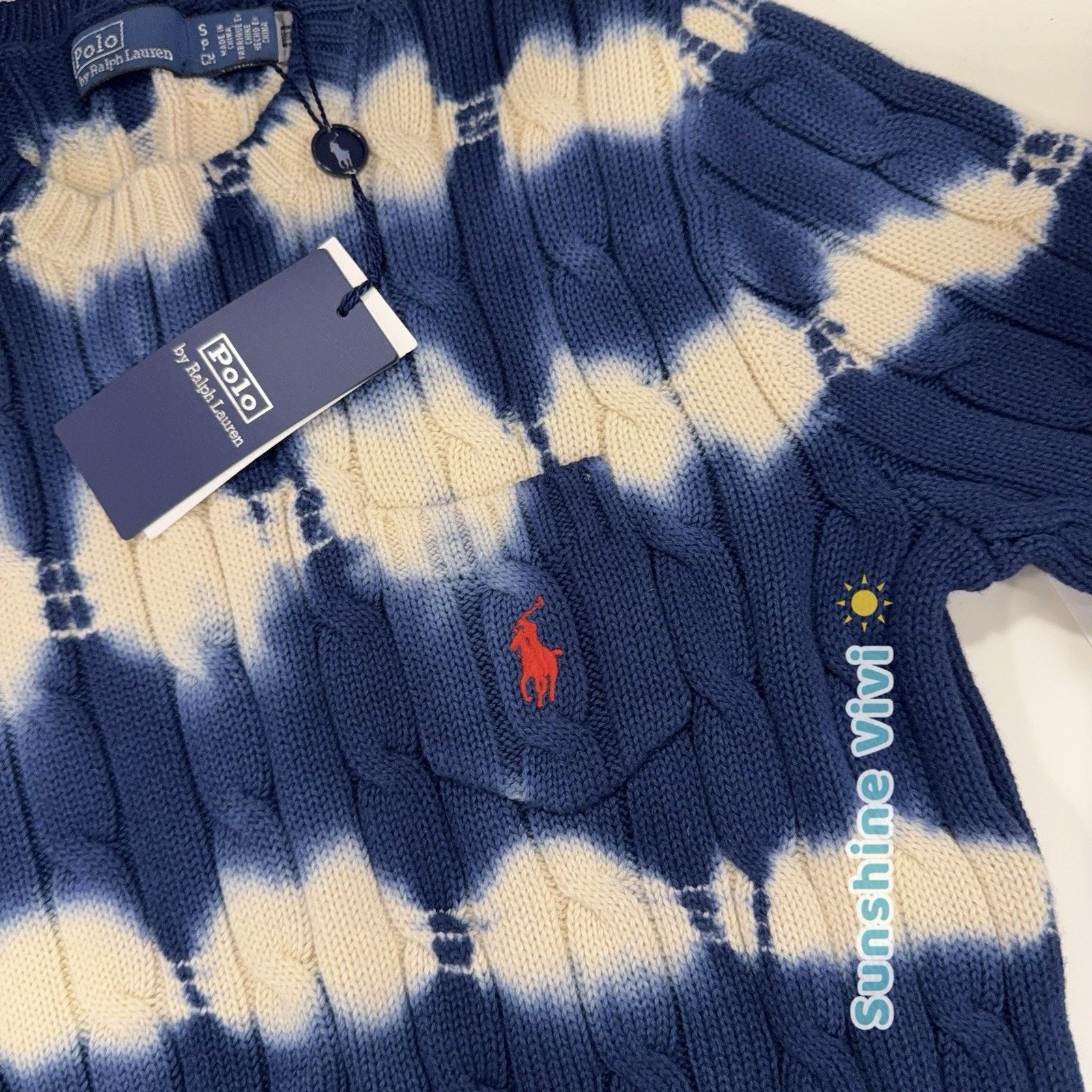 Polo Ralph Lauren NWT Polo Ralph Lauren Woman Cotton Sweater Short sleeve L Size L / US 10 / IT 46 - 2 Thumbnail