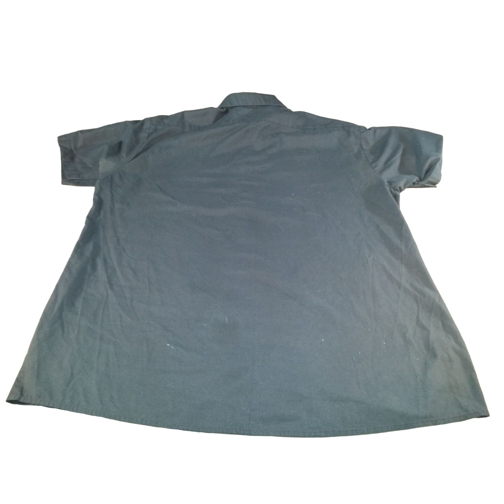 Cintas Cintas ComfortFlex Button Up Shirt Men Sz XXL Blue Mid South Size US XXL / EU 58 / 5 - 6 Thumbnail