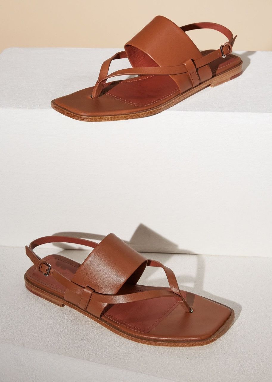 o1srvl11e0424 Sandals in Dark Red