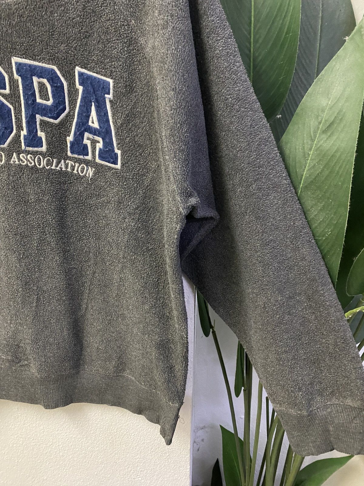 U.S. Polo Assn. × Vintage Vintage US Polo Association Fleece Sweatshirt Size US S / EU 44-46 / 1 - 6 Thumbnail
