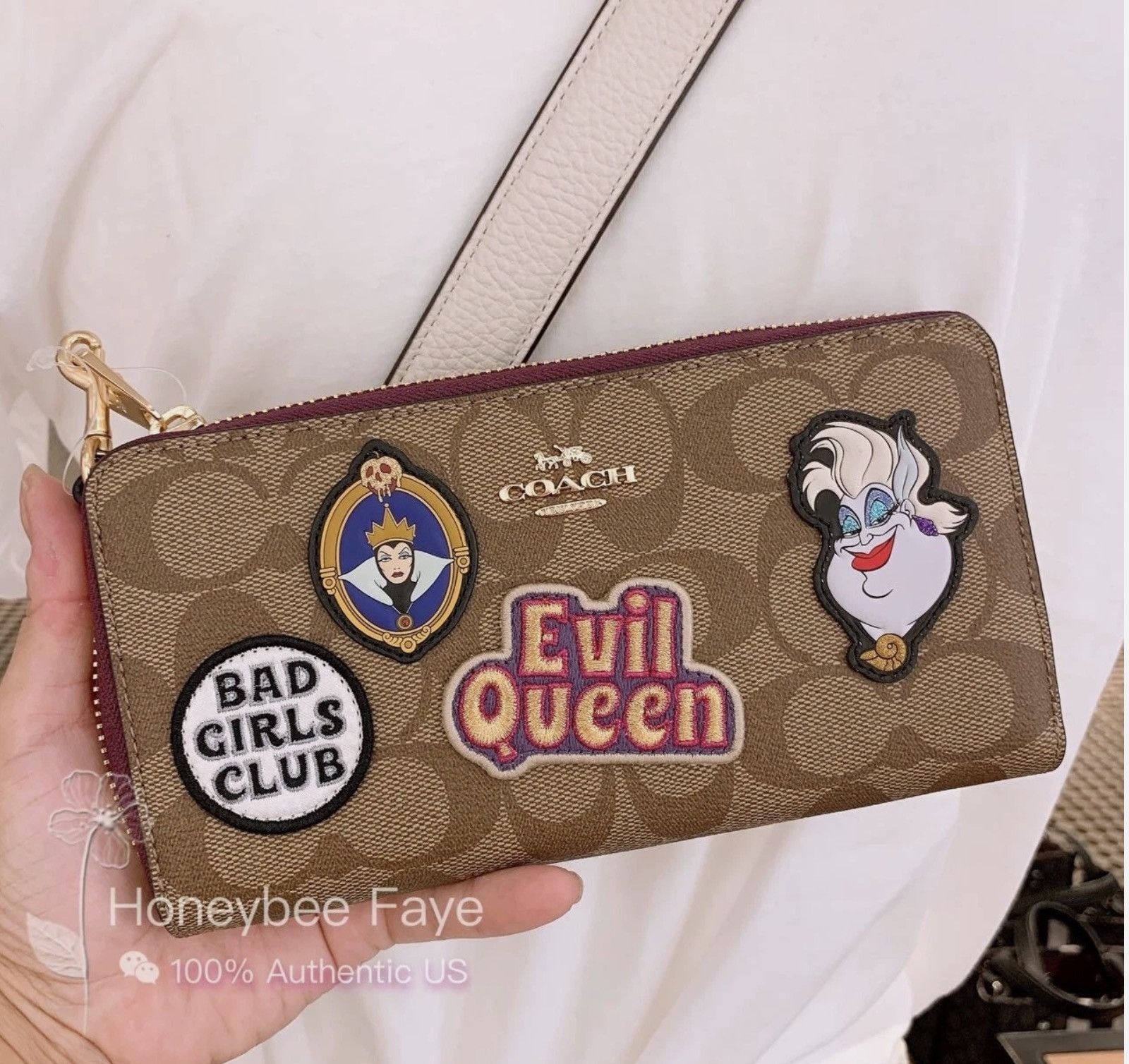 Coach Disney X Coach CC336 Long Zip Around Wallet Size ONE SIZE - 5 Thumbnail