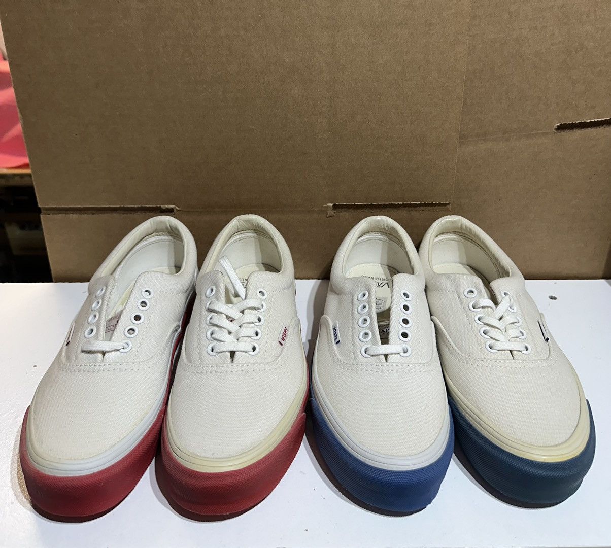 Vans × Wtaps Vans Vault x WTAP OG Era LX White Red Blue Size US 7.5 / EU 40-41 - 2 Thumbnail