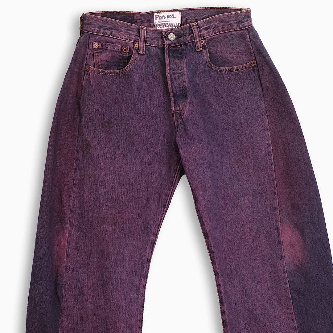 Japanese Brand × Levi's × Vintage REPEAT PLUS 002 Dirty Purple 28 size (RP002U2801) Size 28" / US 6 / IT 42 - 3 Thumbnail