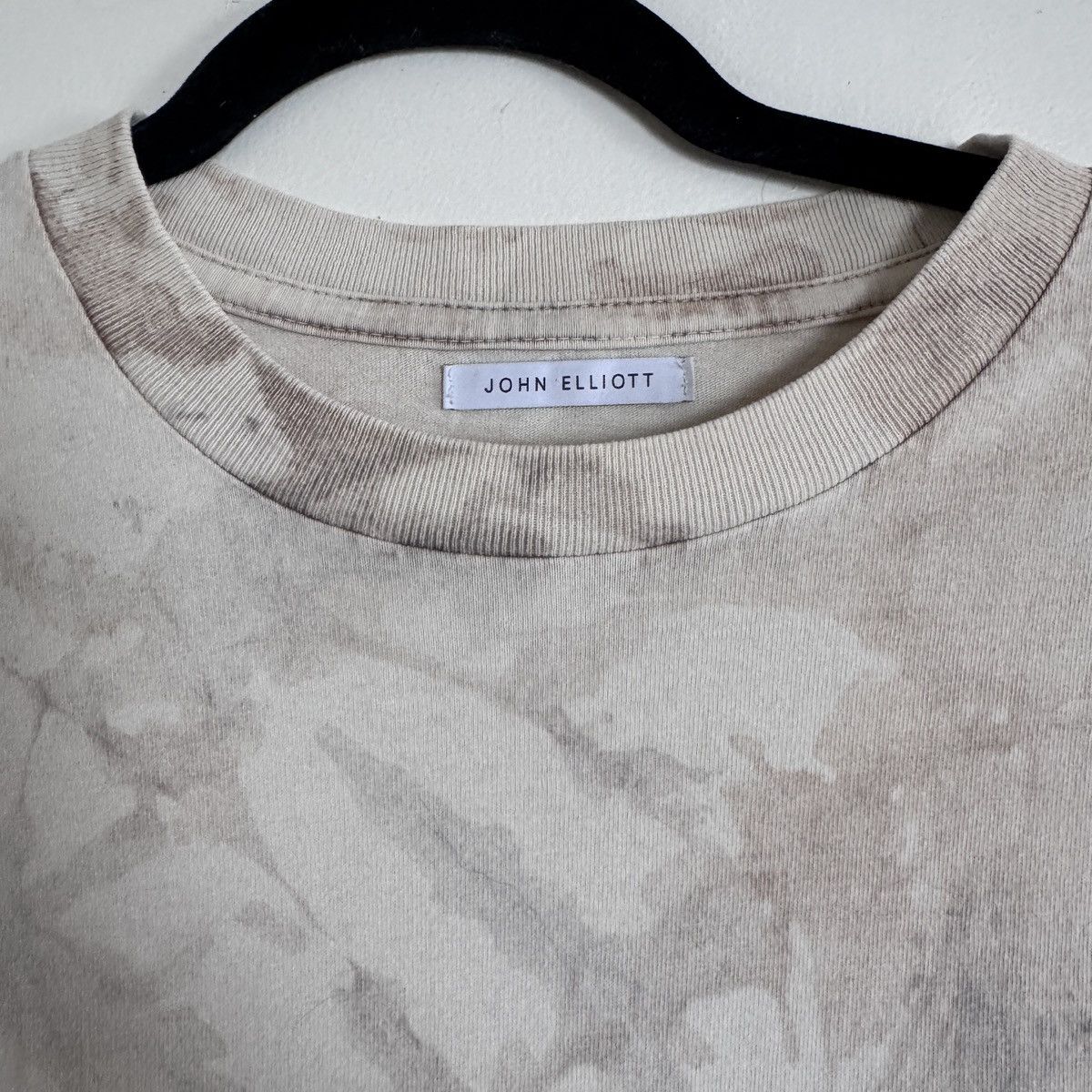 John Elliott John Elliot Beige Tie Dye Shirt Size US L / EU 52-54 / 3 - 2 Thumbnail