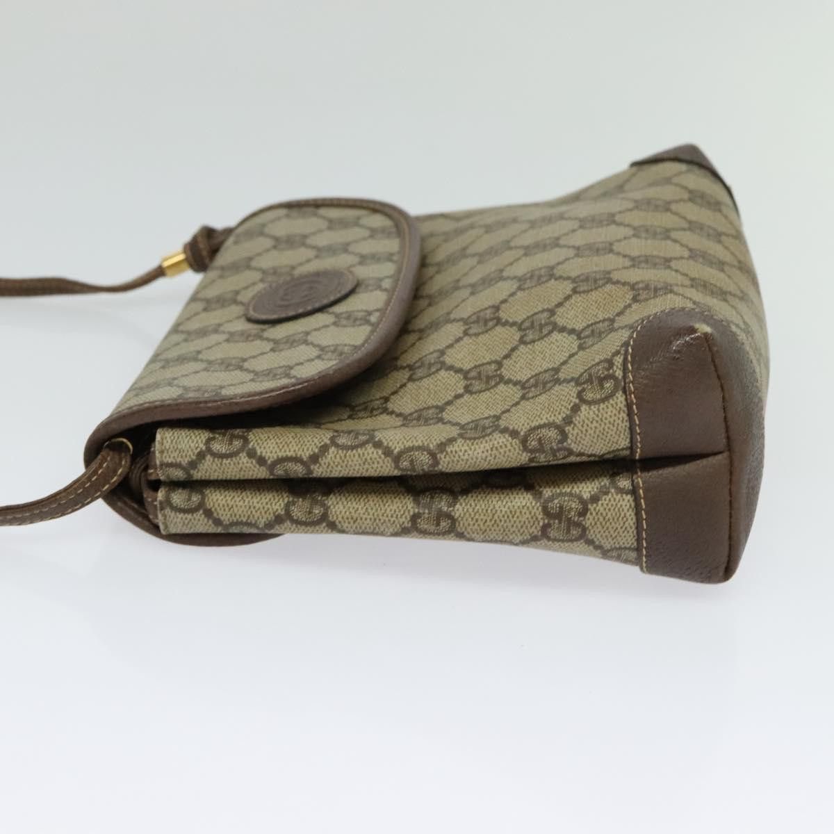 Gucci GUCCI GG Supreme Shoulder Bag Pvc Beige Gold Size ONE SIZE - 3 Thumbnail