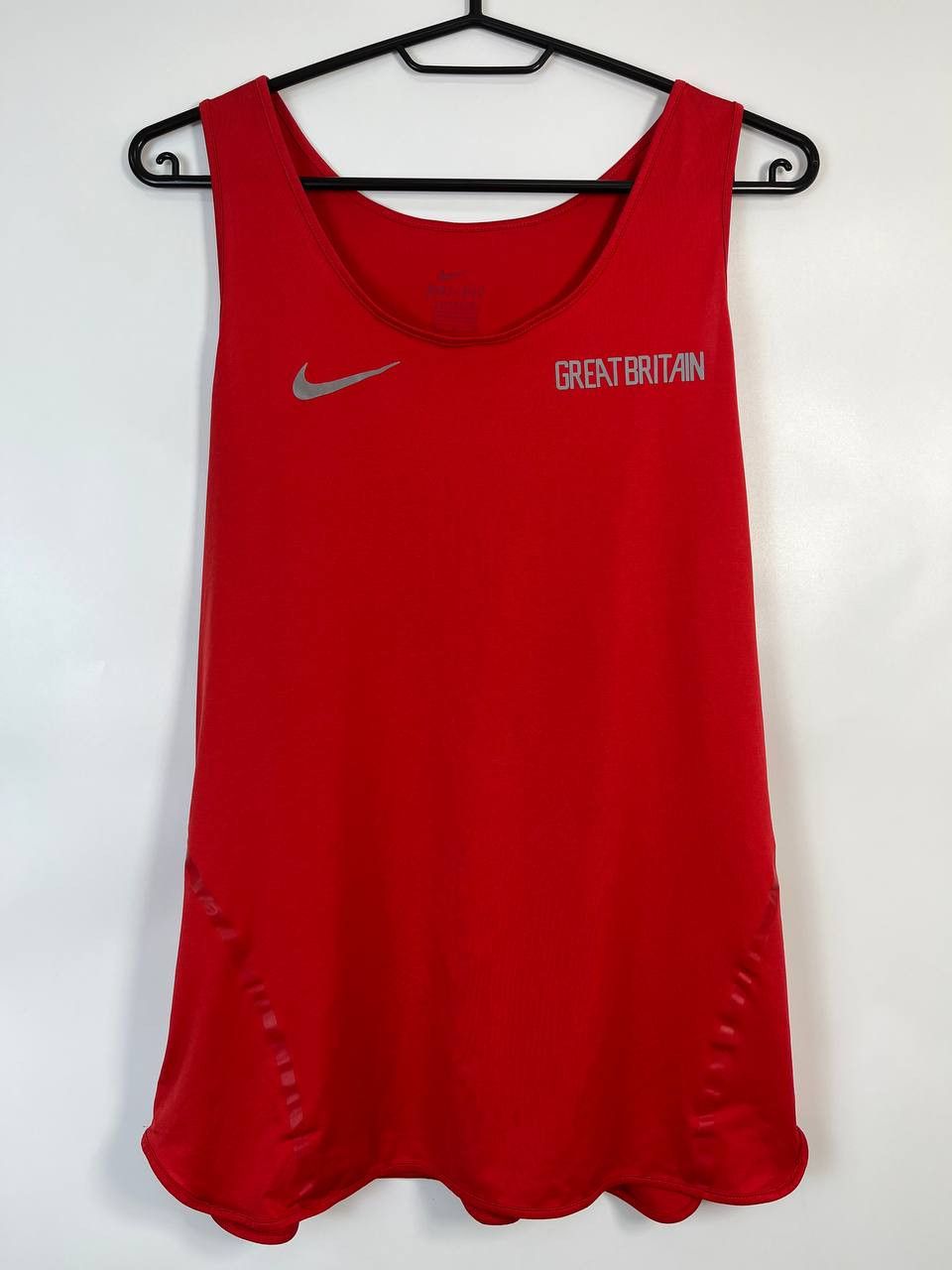 Nike Nike Great Britain Dri-Fit Running Singlet Red Tank Size M Size US M / EU 48-50 / 2 - 1 Thumbnail