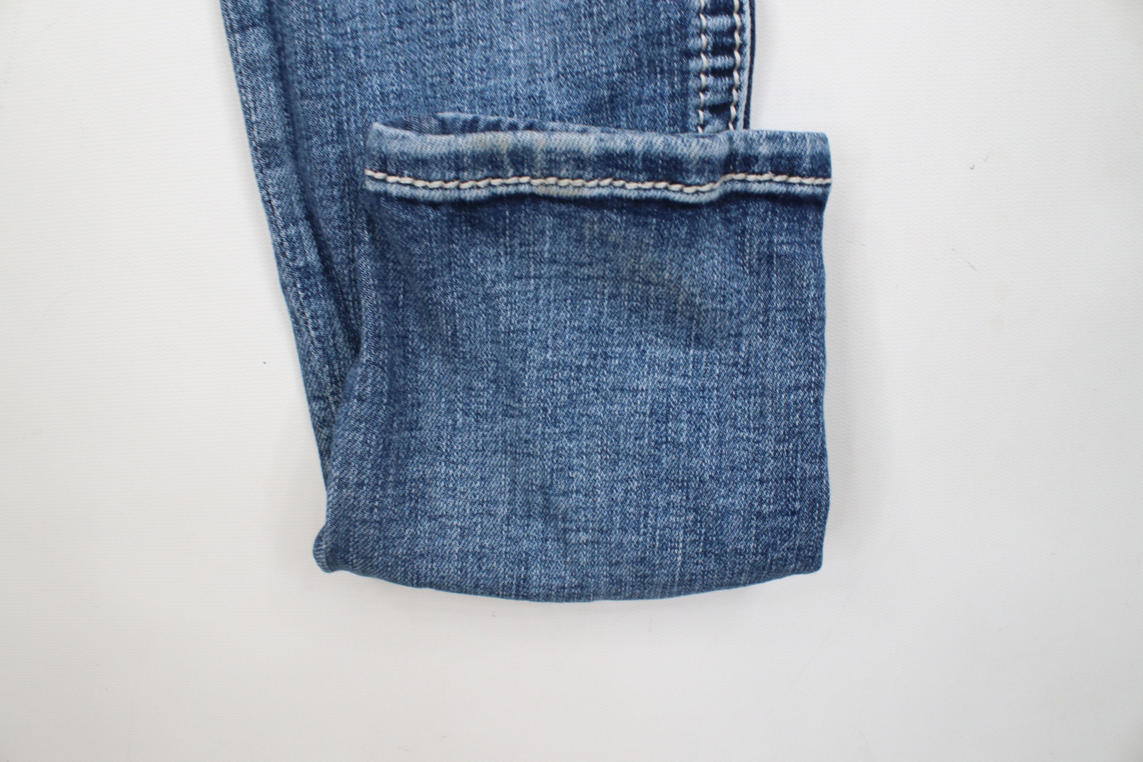 Miss Me × Vintage Miss Me Thick Stitch Stretch Hailey Skinny Leg Denim Jeans Size 29" - 5 Thumbnail