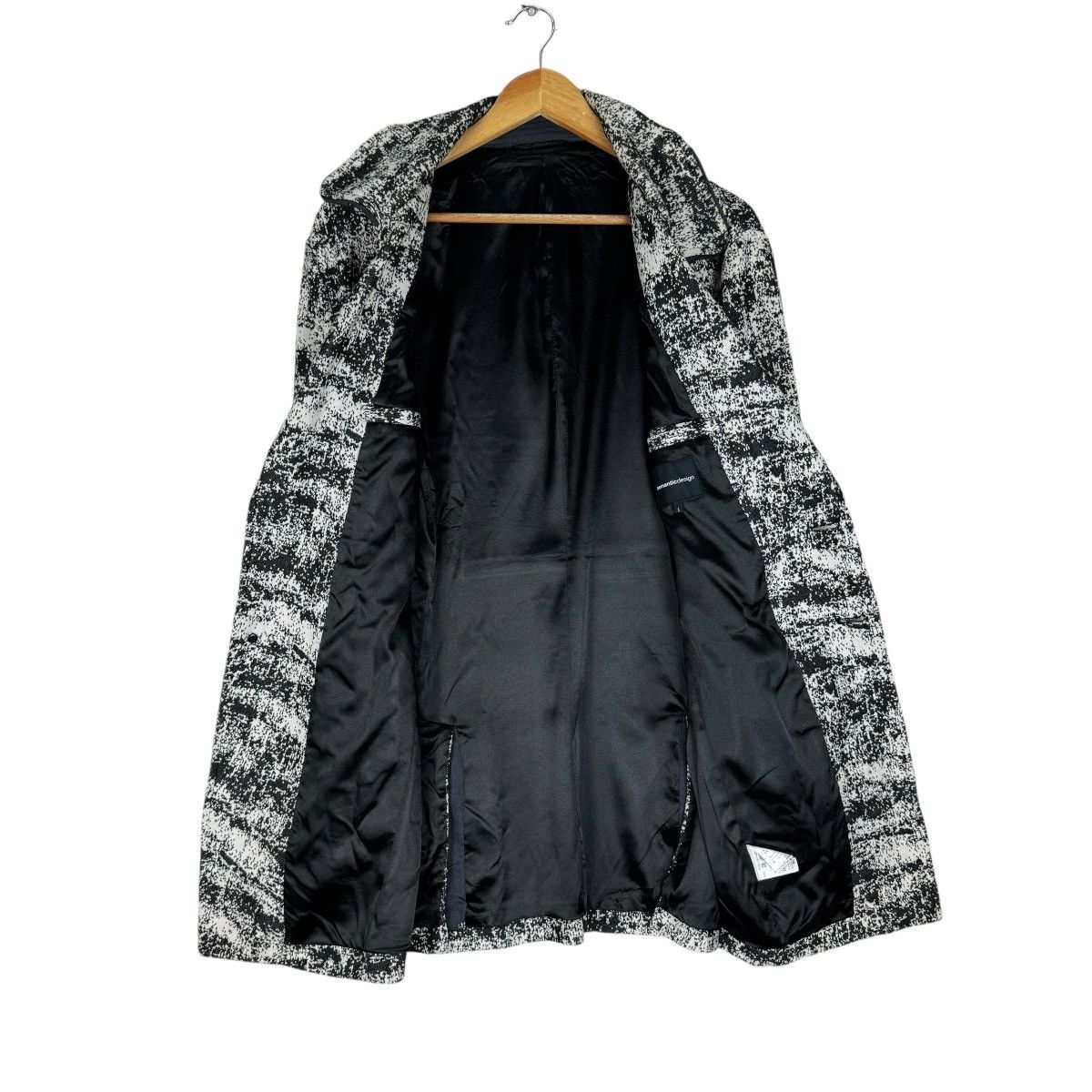 🌟2000s SEMANTIC SPLASH COLOUR BUTTON JACKET