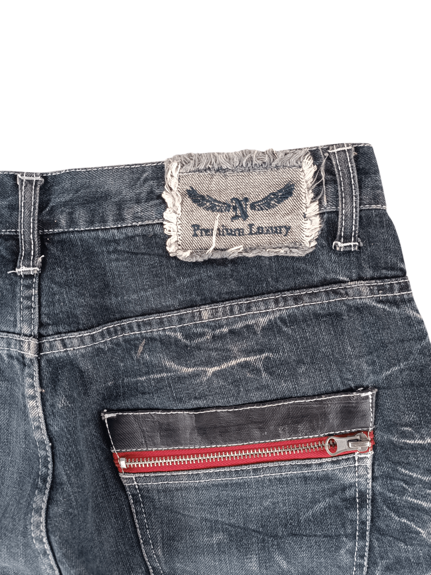 Hysteric Glamour Nylaus Japan Claw Mark Tassel Stud Jeans Size US 32 / EU 48 - 13 Thumbnail
