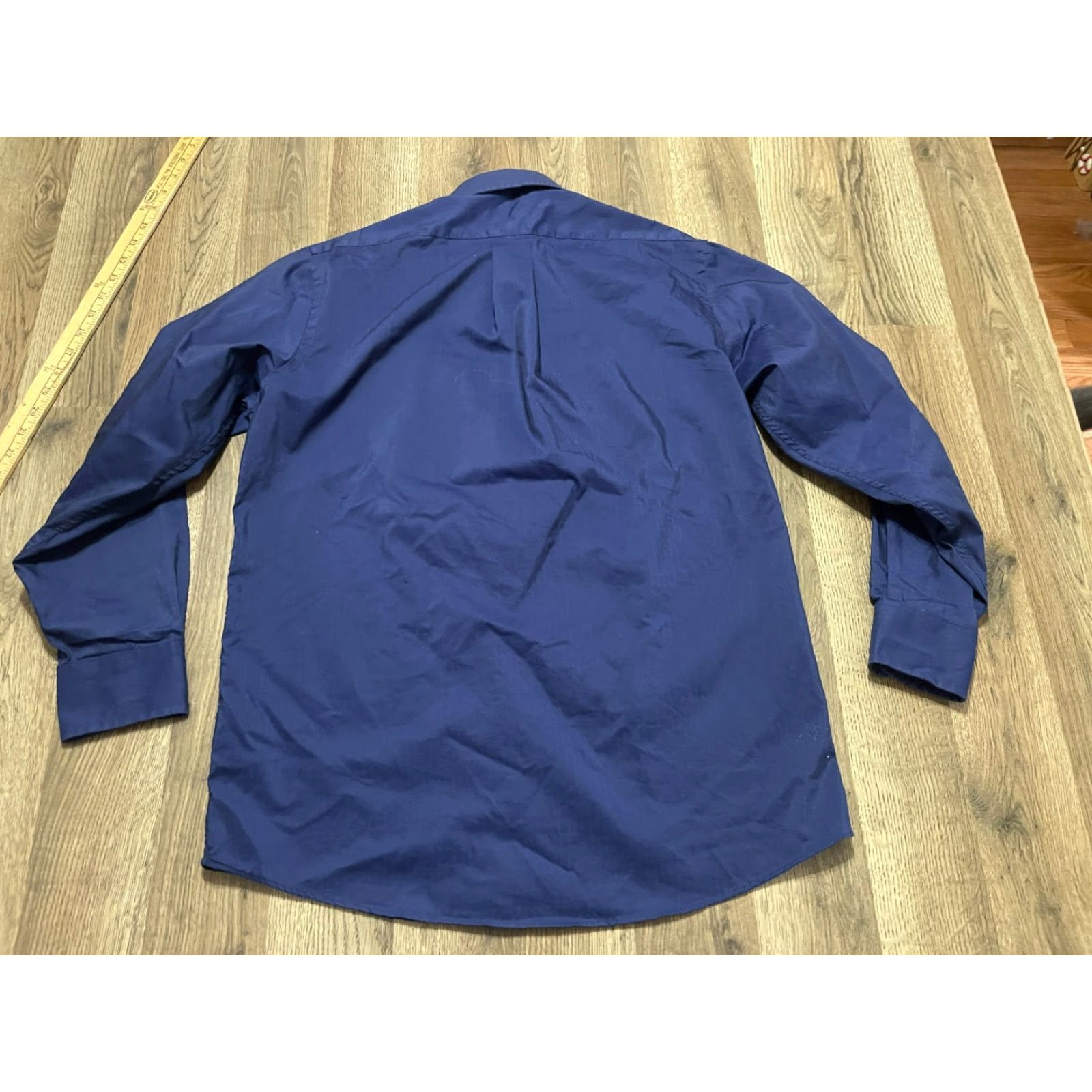 Chaps VINTAGE Chaps Shirt Men’s Size 15-15.5 32/33 Medium Blue Regular Fit Button Up Long Sleeve Collared Shirt Mens Regular Size US M / EU 48-50 / 2 - 2 Thumbnail