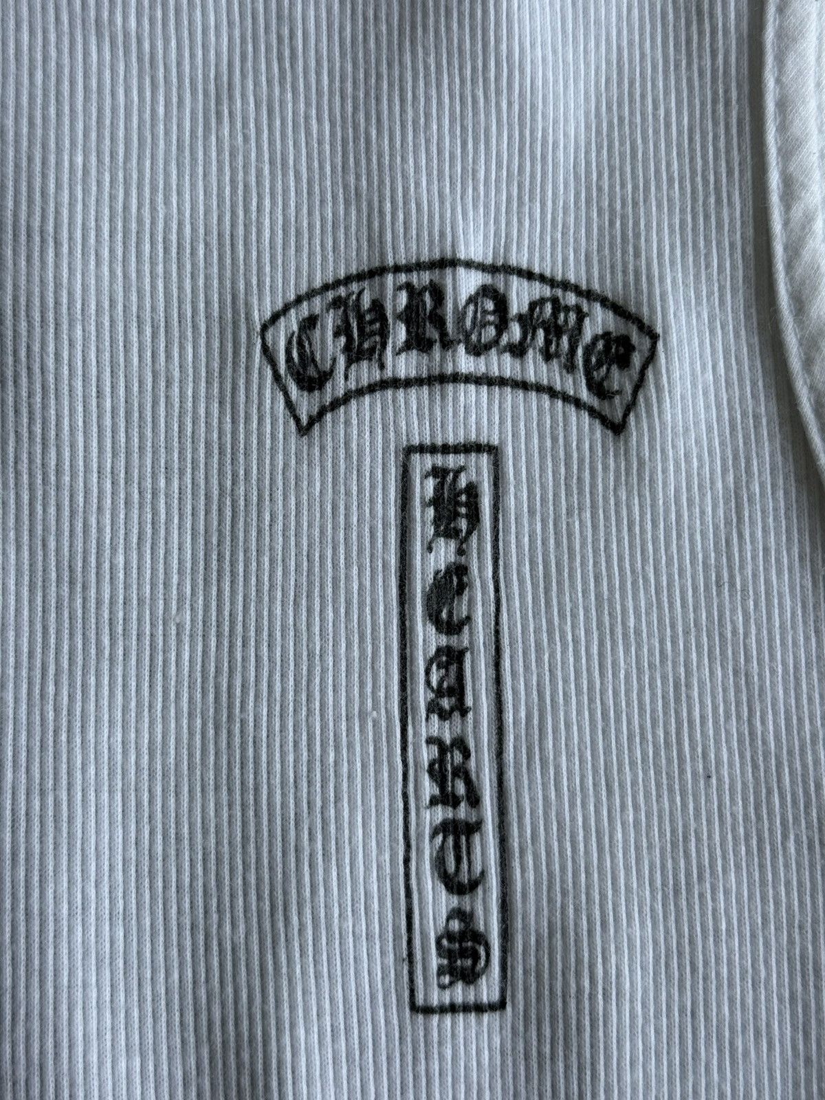 Chrome Hearts Rare 90s - Cross Logo T-Bar Tanktop Size M / US 6-8 / IT 42-44 - 7 Thumbnail