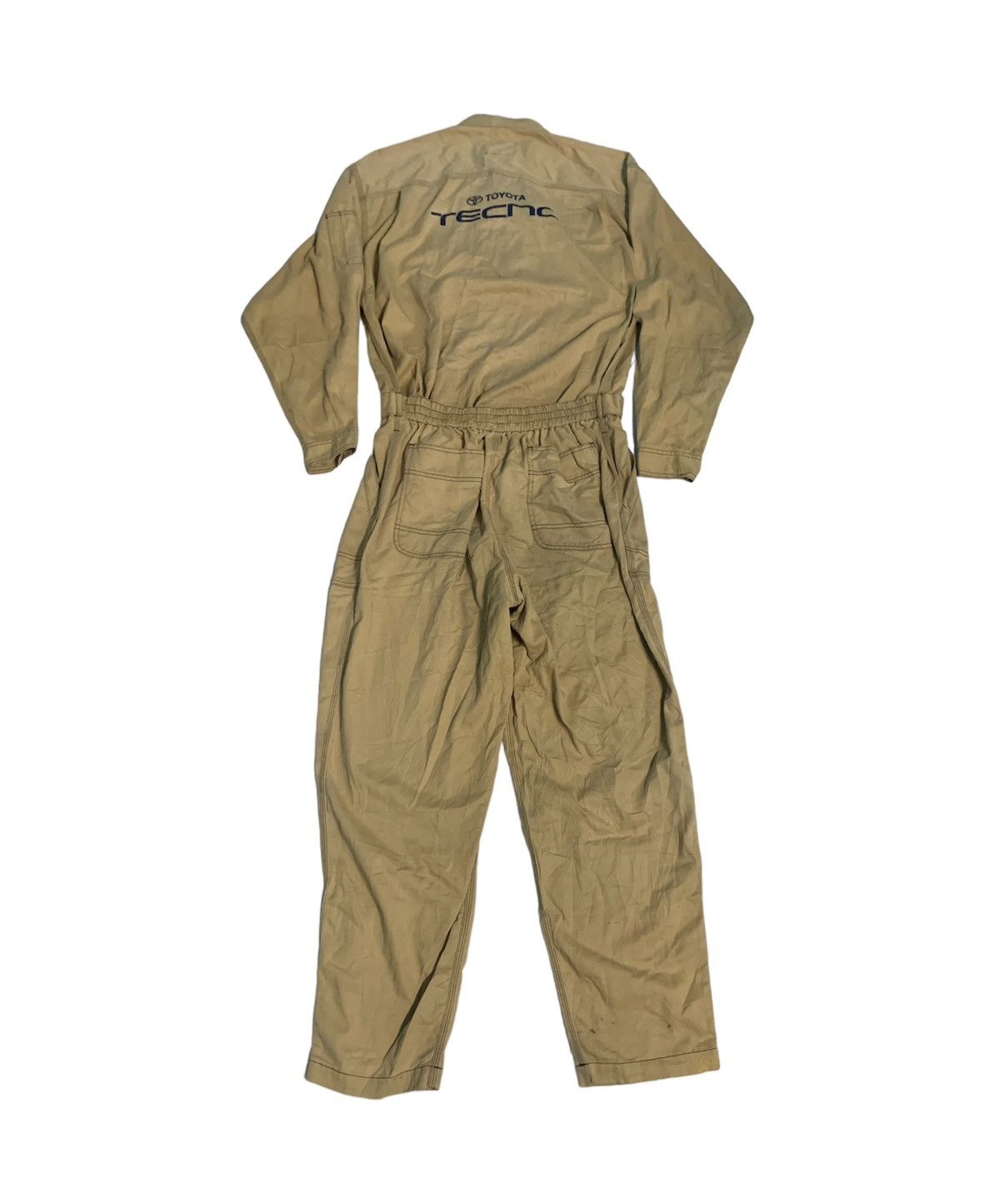 image of Toyota Tecno Coveralls Racing Japan Car Toyopet in Brown, Men's (Size 32)