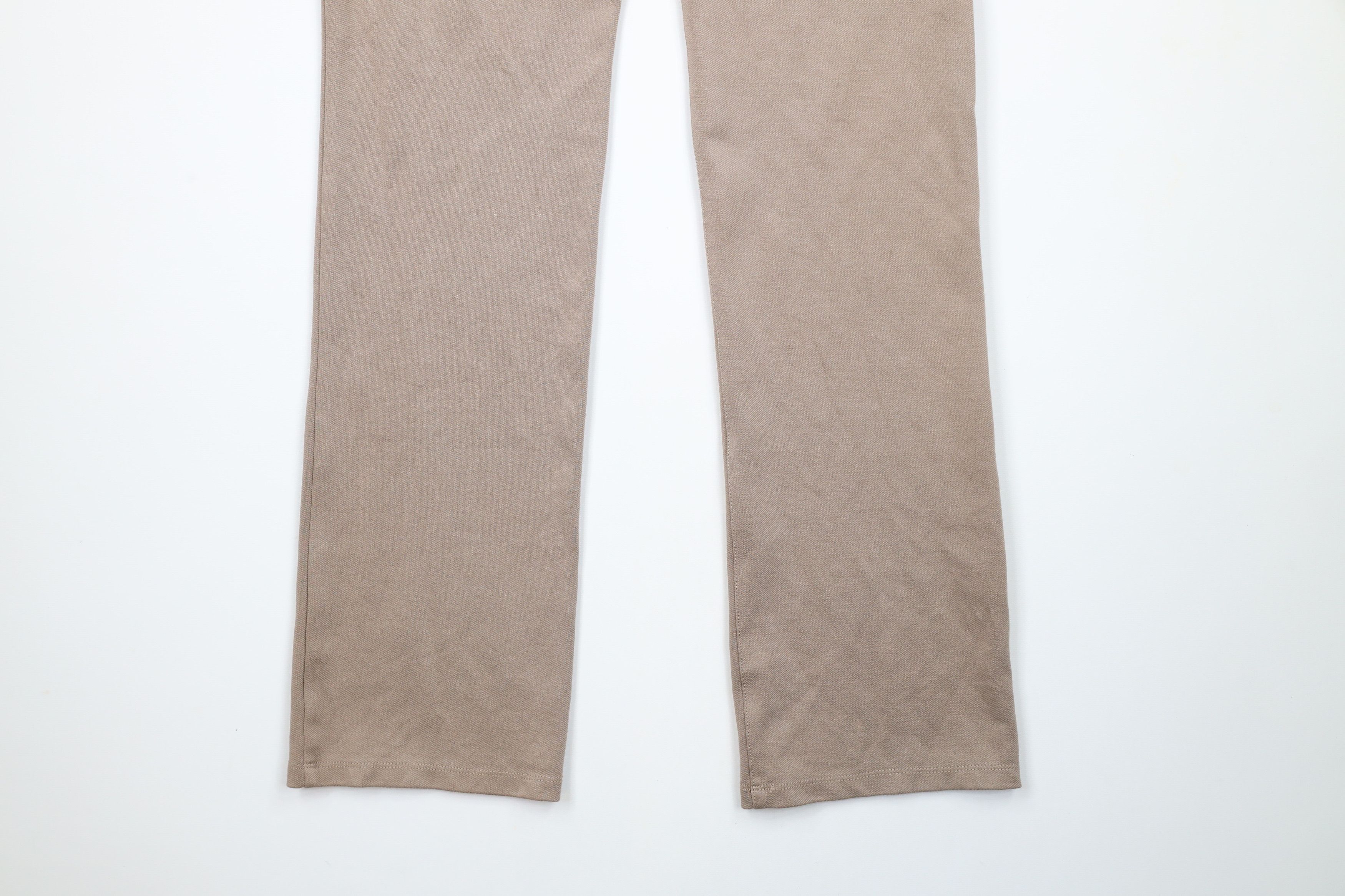 Betabrand × Vintage Betabrand Knit Classic Yoga Dress Pants Chinos Beige Tan Size 31" - 11 Thumbnail