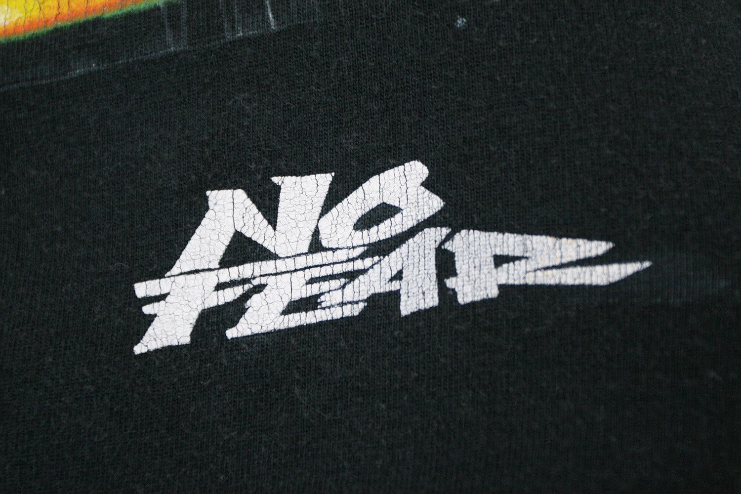 No Fear Vintage 90s No Fear Life is a contact sport Faded T Shirt Size US XL / EU 56 / 4 - 6 Thumbnail