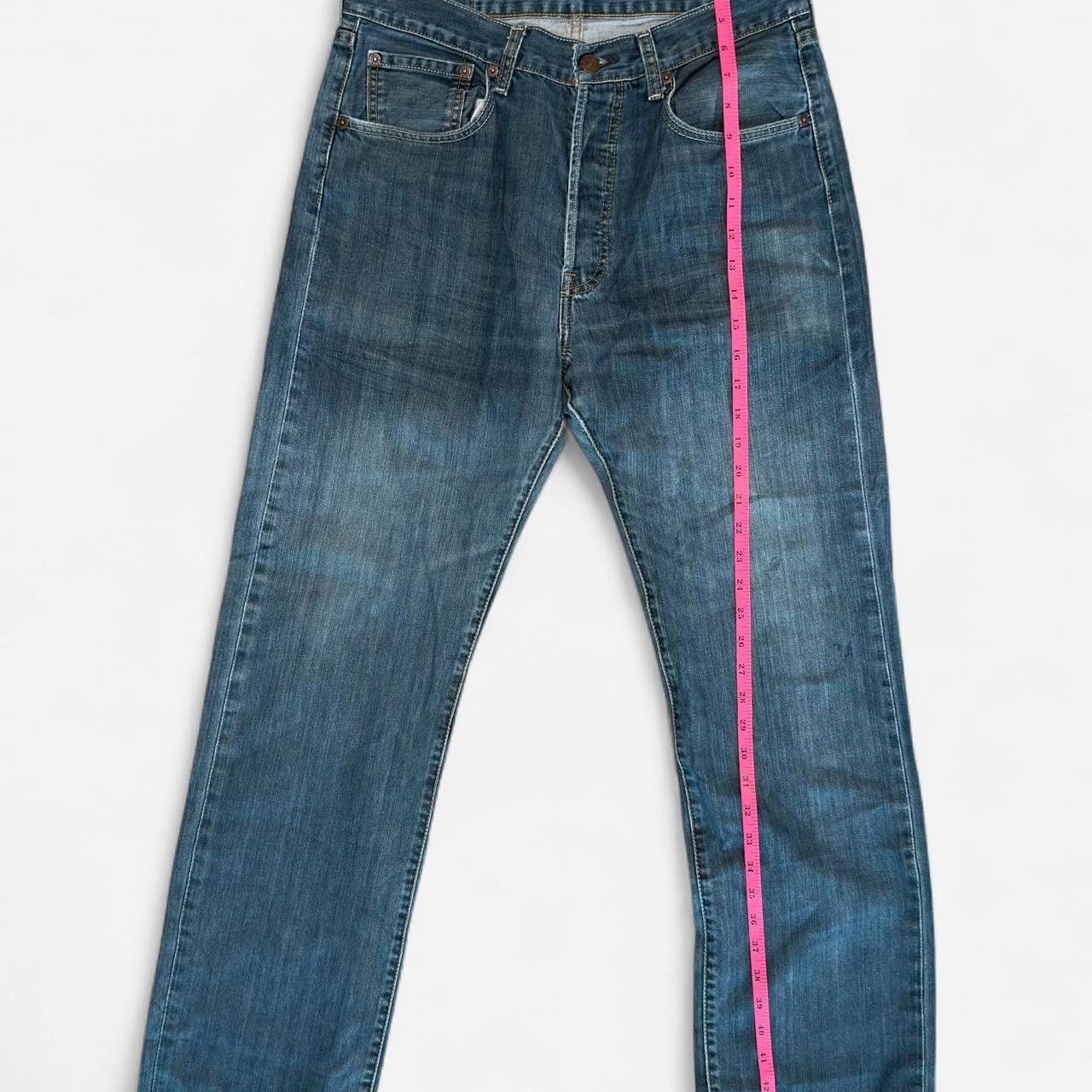 Levi's Levi's Men's blue navy Jeans Size US 33 - 3 Thumbnail