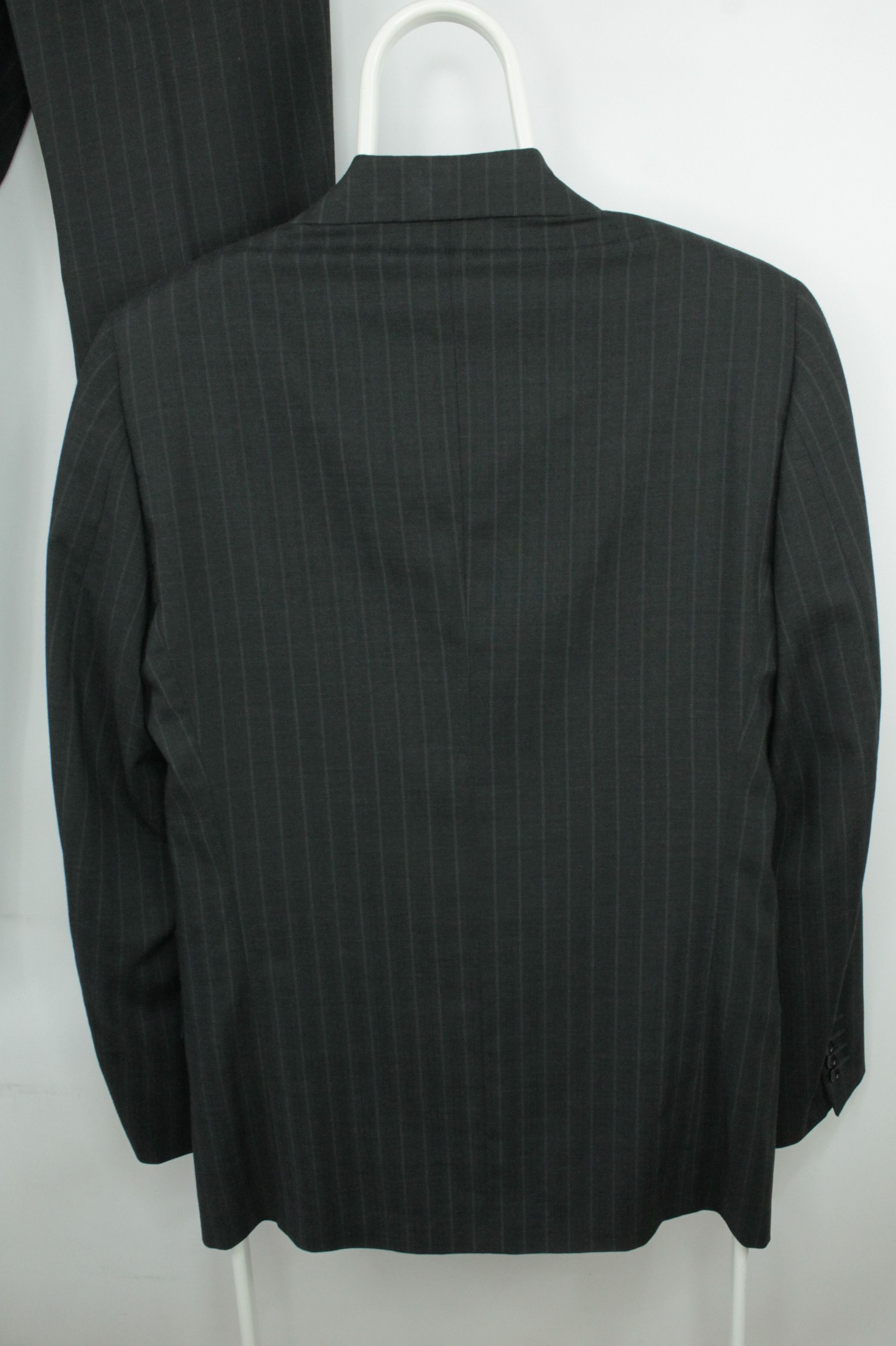 Dolce & Gabbana Dolce & Gabbana Striped Wool Formal Slim Fit Suit Men's Size 42R - 5 Thumbnail