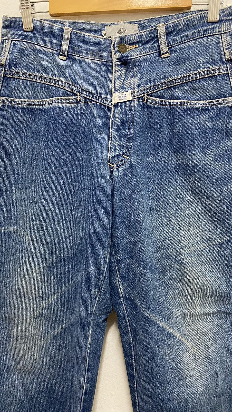 Designer × Marithe + Francois Girbaud × Vintage Vintage Marithe Francois Girbaud MFG Blue Denim Jeans Pants Size US 30 / EU 46 - 10 Thumbnail