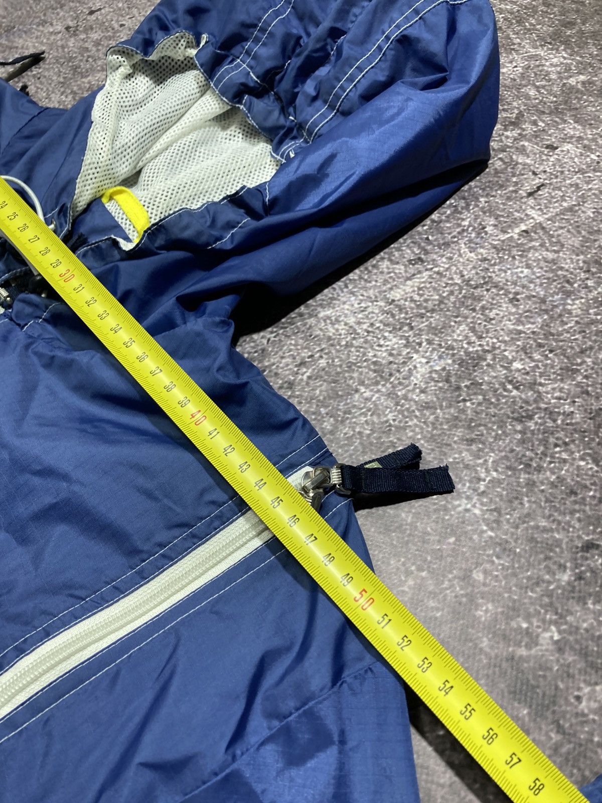 Armani ARMANI JEANS Vintage Jacket Blue Nylon Tech Multi Zip Size US L / EU 52-54 / 3 - 19 Thumbnail