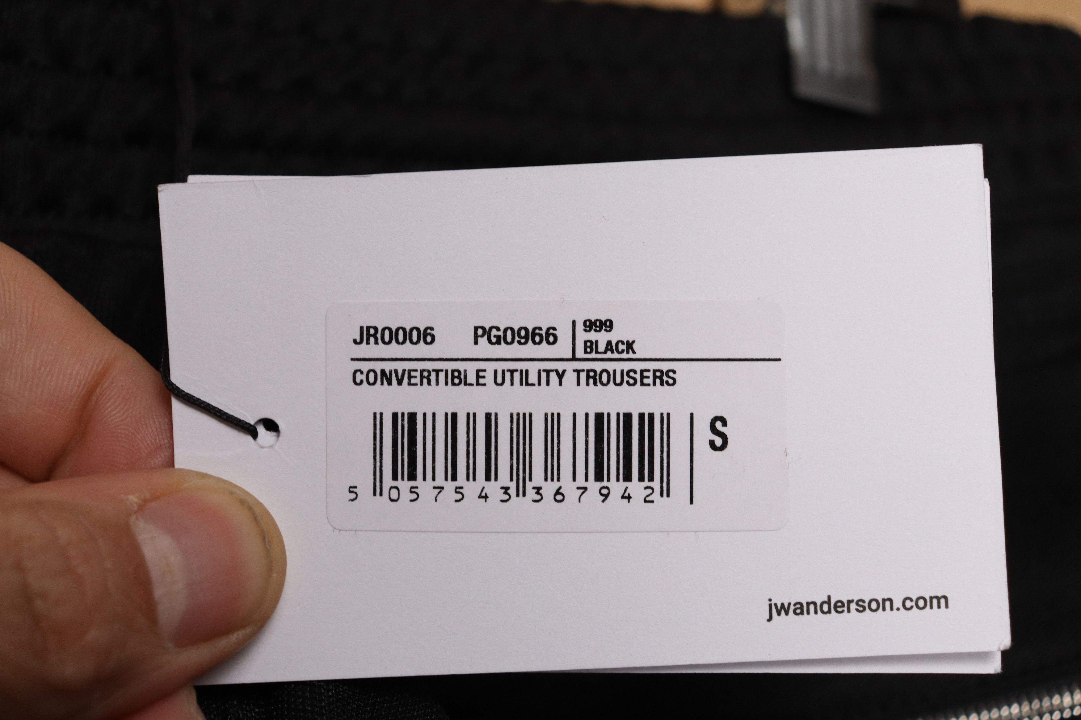 JW Anderson o1rshd Convertible Utility Cargo Pants in Black Size US 30 / EU 46 - 10 Thumbnail