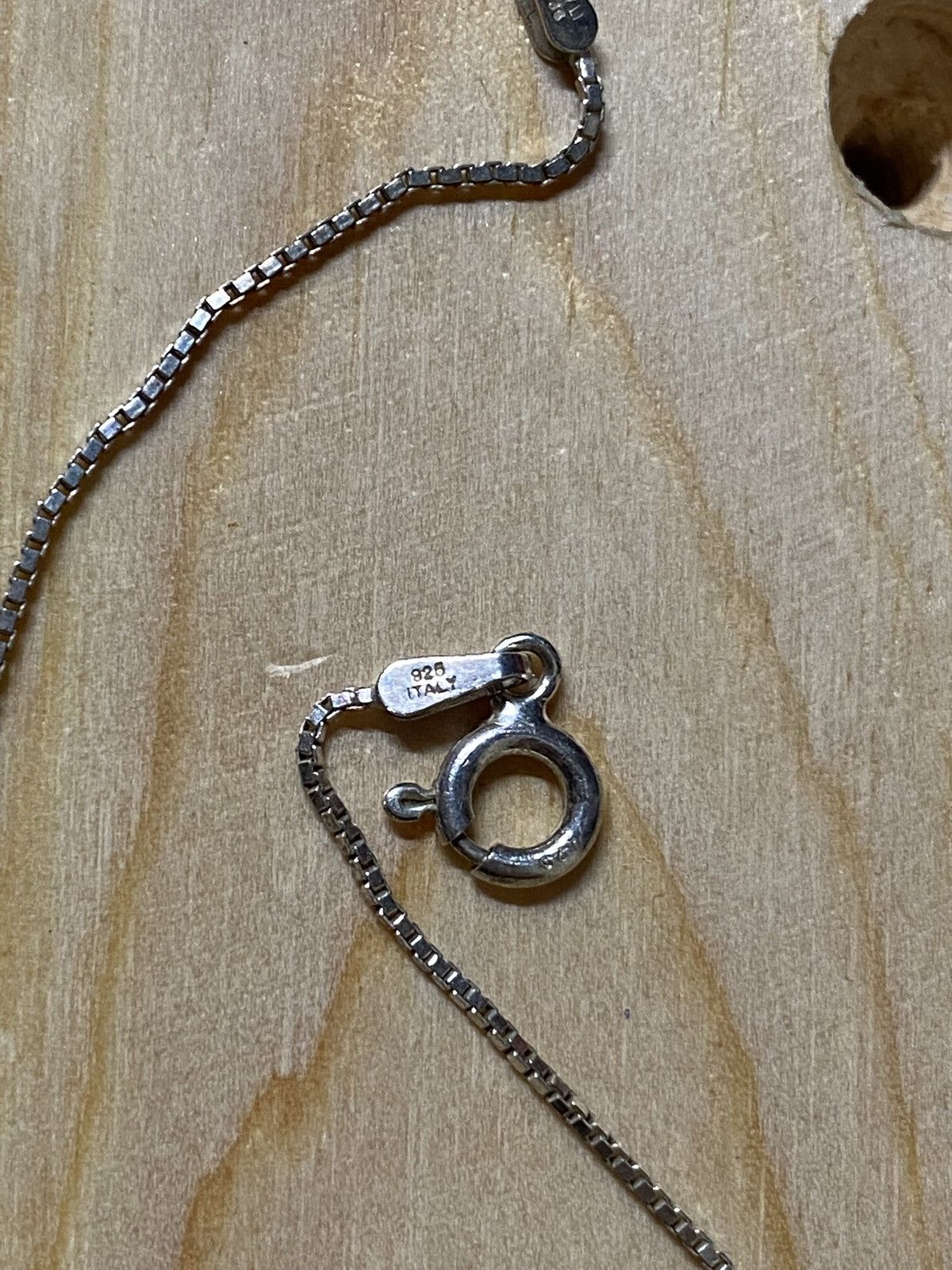 Designer Tiffany & Co Heart Necklace Chain Sterling Silver 925 Size ONE SIZE - 6 Thumbnail