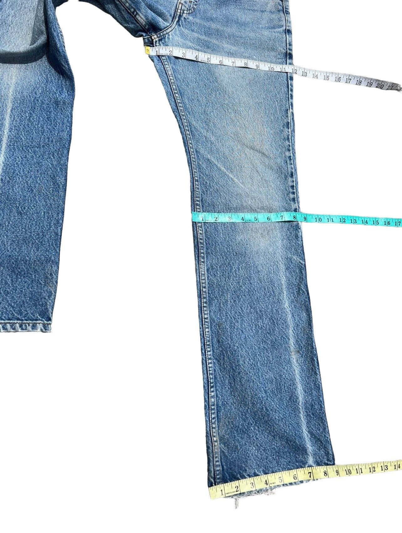 Levi's × Vintage Flare Vintage 1999 Levi’s 517 Fade Blue Denim Jeans Size US 31 - 4 Thumbnail