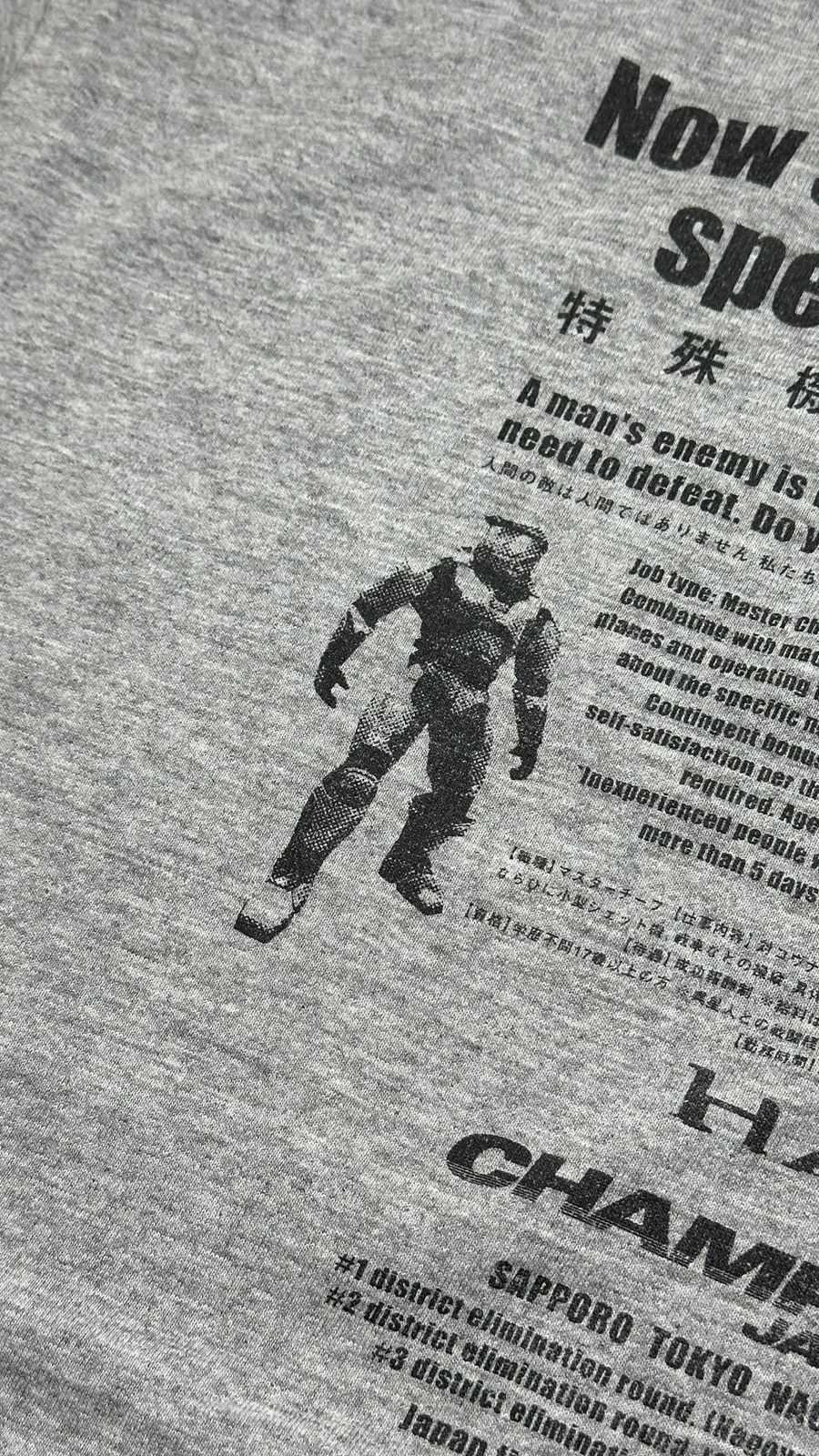 Halo ❌SOLD❌Vintage Halo Xbox Championship Japan Promo Tshirt Size US M / EU 48-50 / 2 - 5 Thumbnail