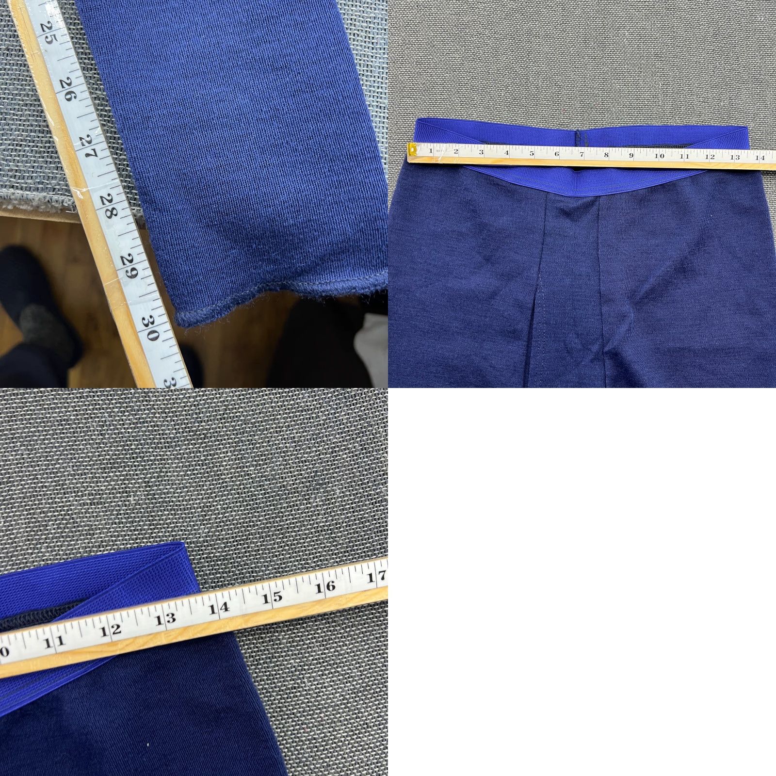 Vintage Vintage Wool Blend Base Layer Pants Blue Size 50 Men Slim Track Pants Wool Blend Base Layer Pants Regular 50 Blue Sports Activewear Mens Size US 34 / EU 50 - 8 Thumbnail