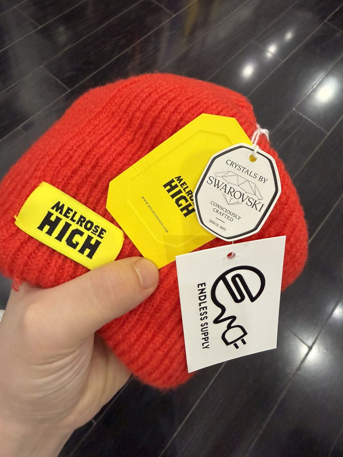 Other Melrose High Crown of Cairo Beanie Magma Size ONE SIZE - 3 Thumbnail