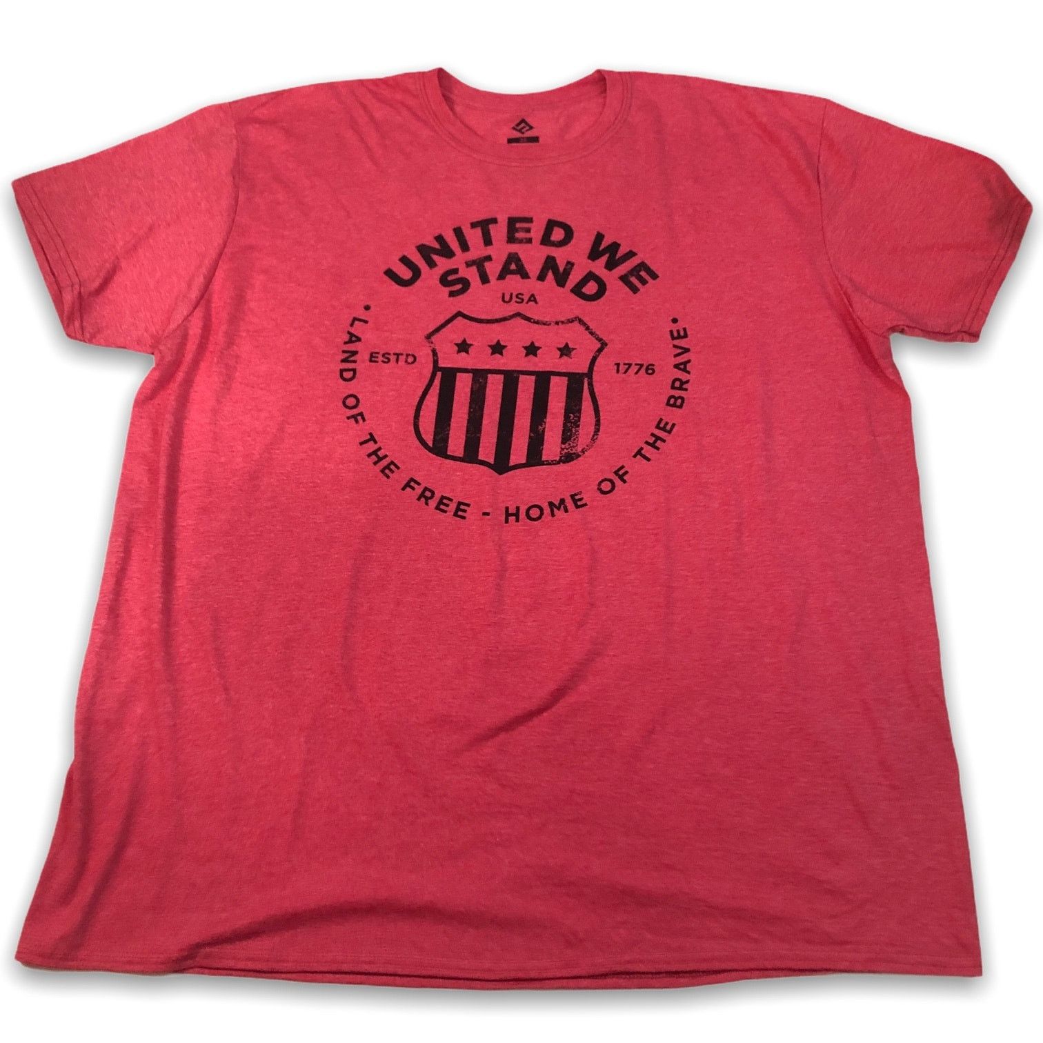 Other United We Stand Crest Land of the Free Graphic Tee Shirt Size US XXL / EU 58 / 5 - 1 Thumbnail