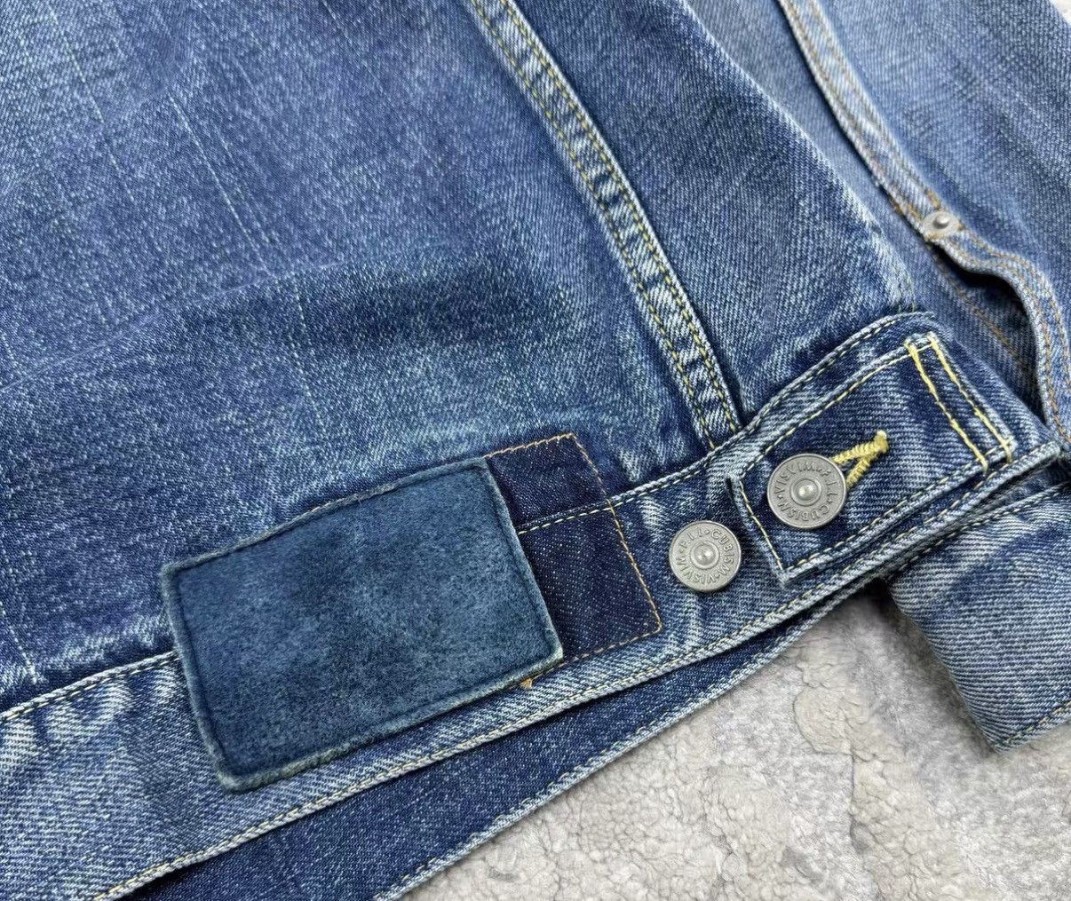 Visvim VISVIM SS 101 JKT DMGD Washed Denim Jacket J16 Size US S / EU 44-46 / 1 - 4 Thumbnail