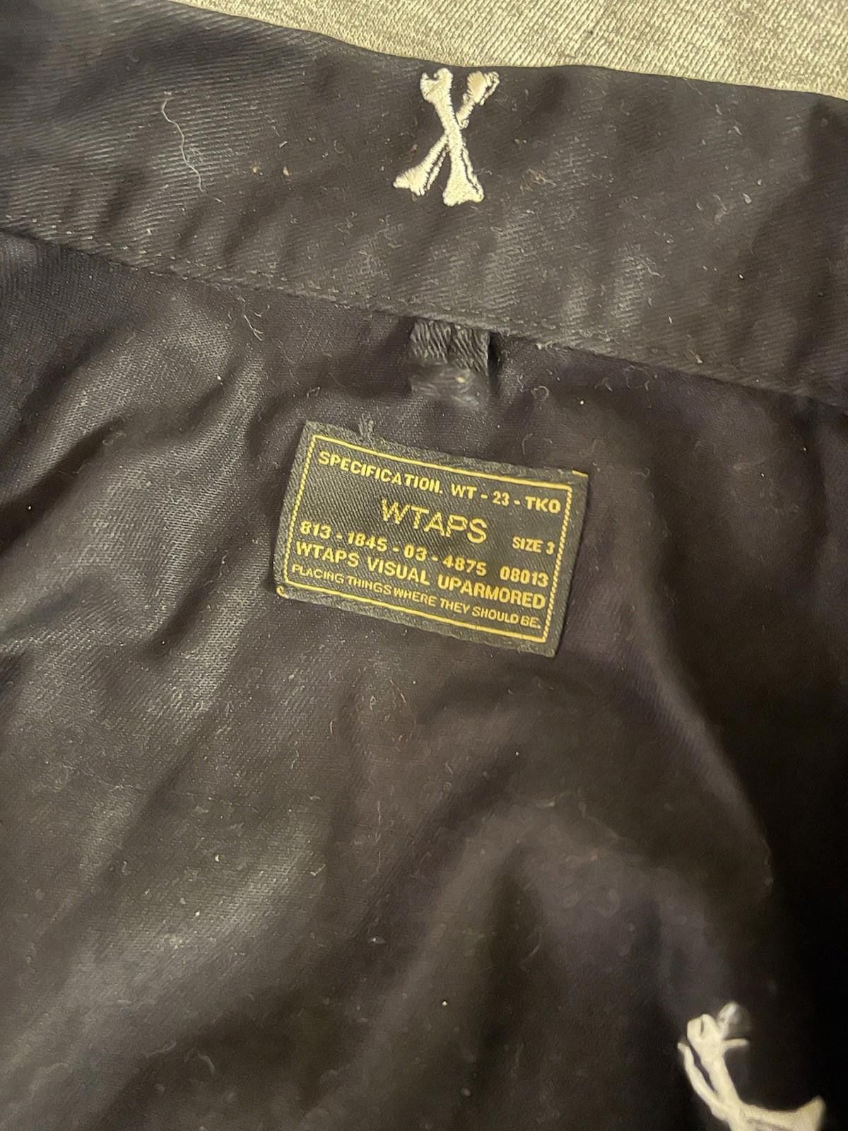 Vans WTAPS Vans Crossbones Military Bones Jacket Lima Black 3 Size US L / EU 52-54 / 3 - 7 Thumbnail