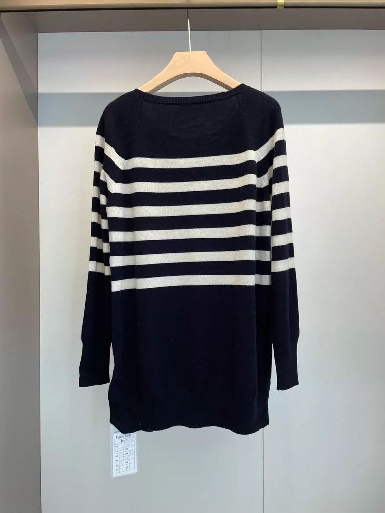 Other Loro Piana Striped Cashmere Sweater- Size US XL / EU 56 / 4 - 1 Thumbnail