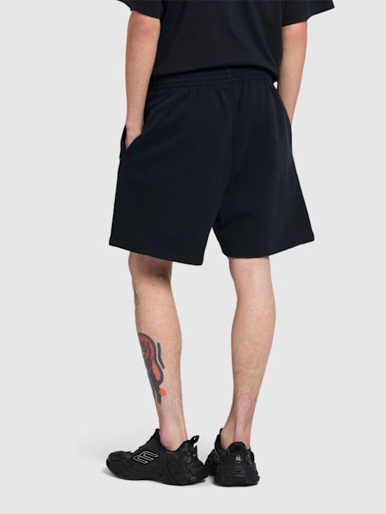 Balenciaga o1lsvrm0425 Sweat Shorts in Black Size US 28 / EU 44 - 3 Thumbnail