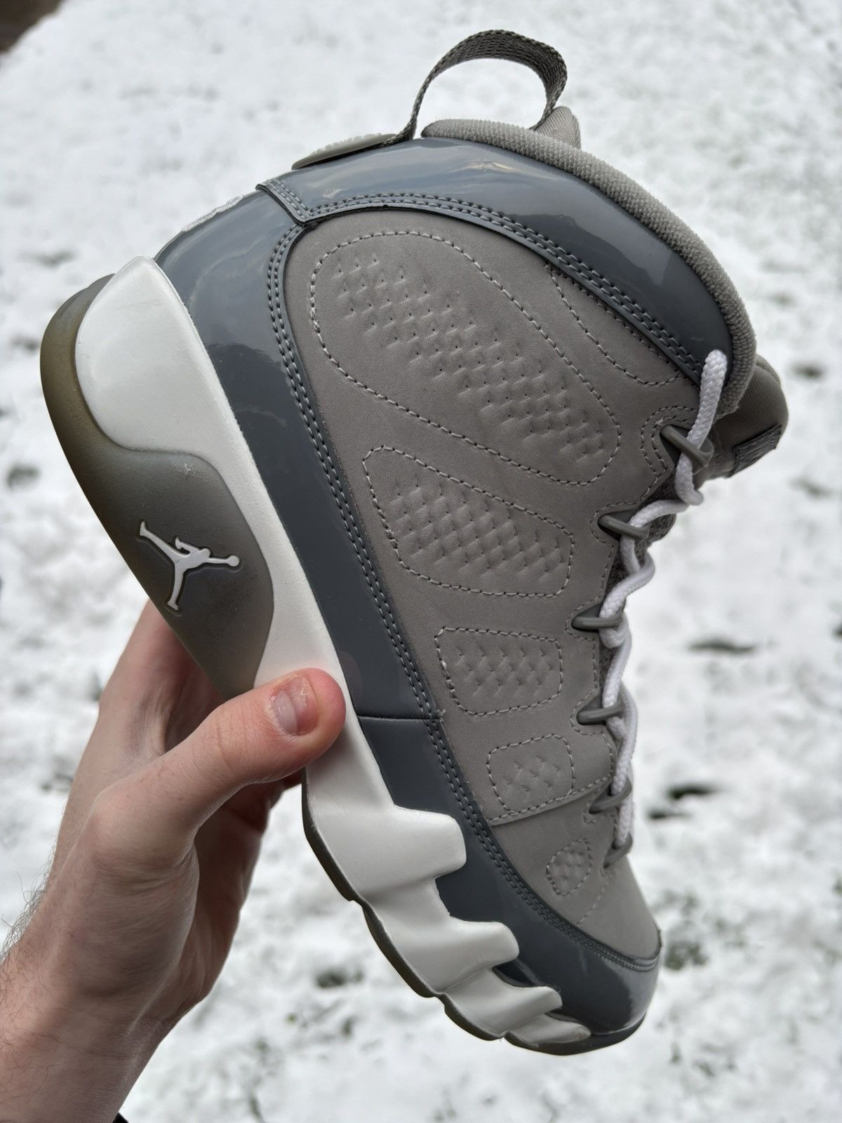 Jordan Brand Air Jordan 9 Retro 2025 Cool Grey Size 10 Size US 10 / EU 43 - 1 Thumbnail